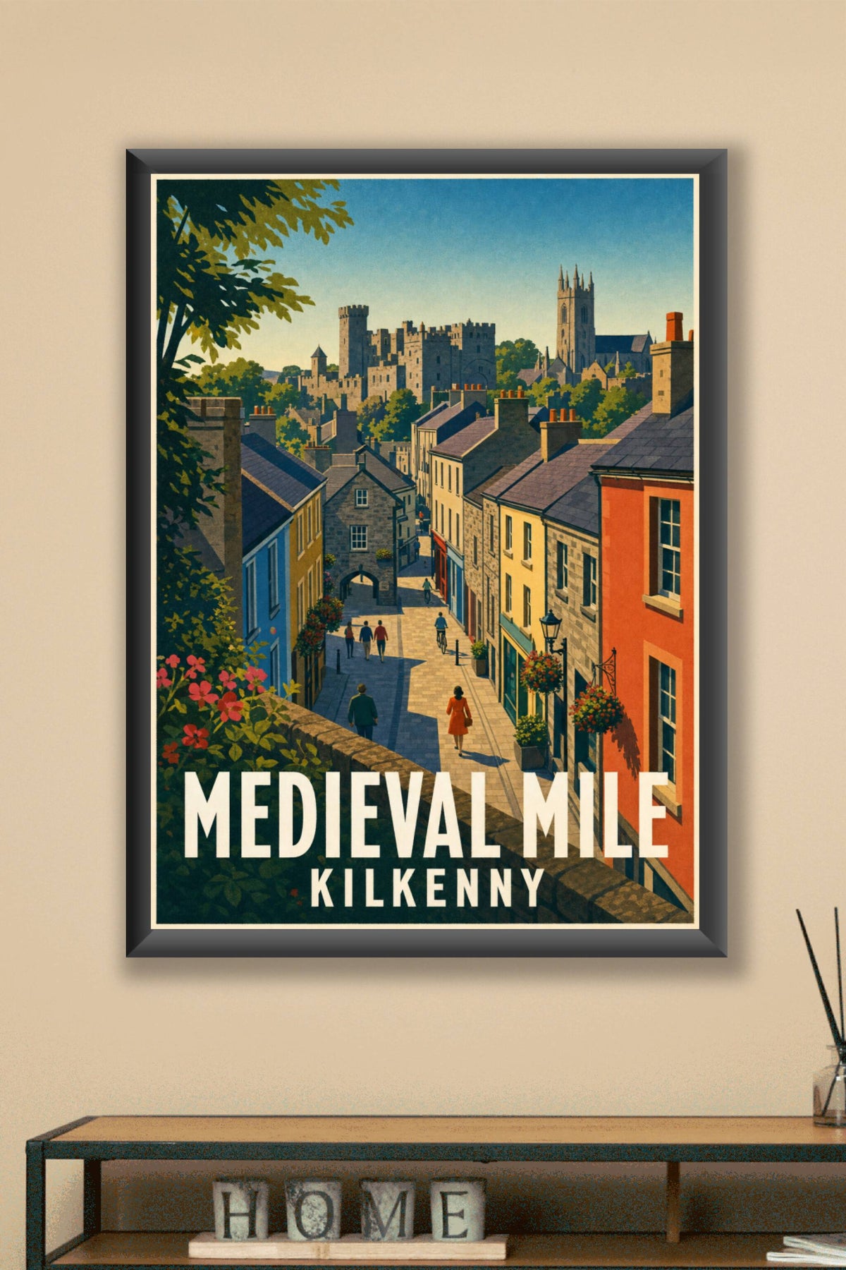 Affiche de Kilkenny, poster Medieval Mile