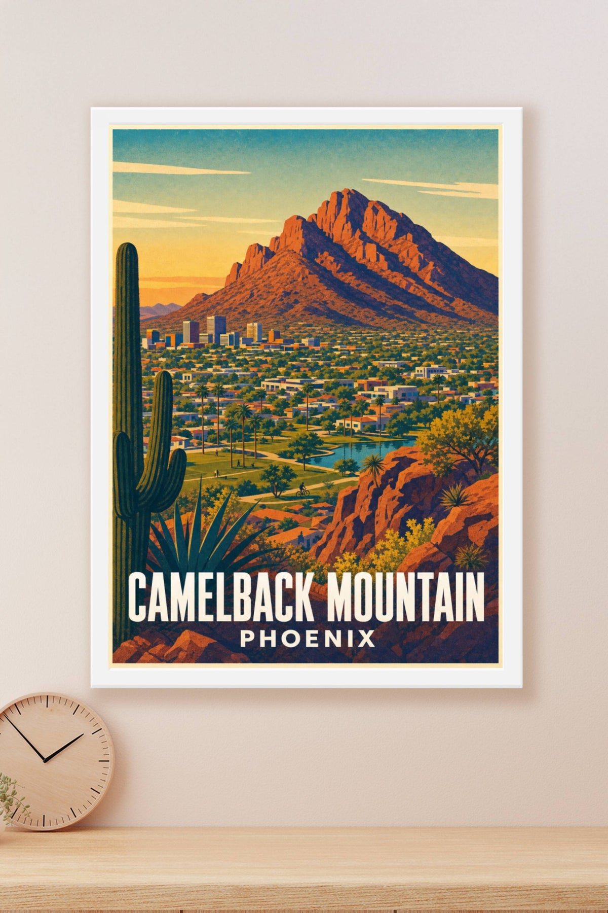 Affiche de Phoenix, Camelback Mountain