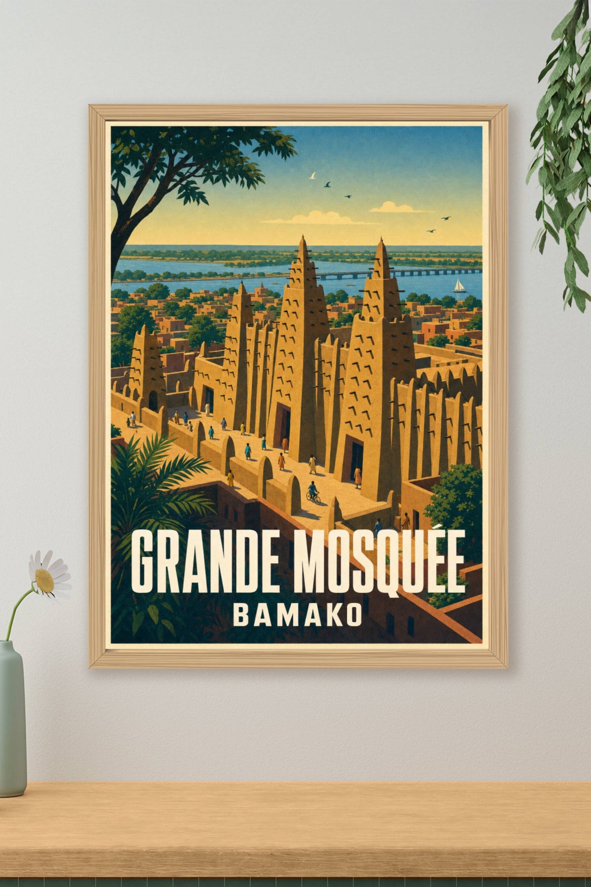 Affiche de Bamako, poster Grande Mosquée