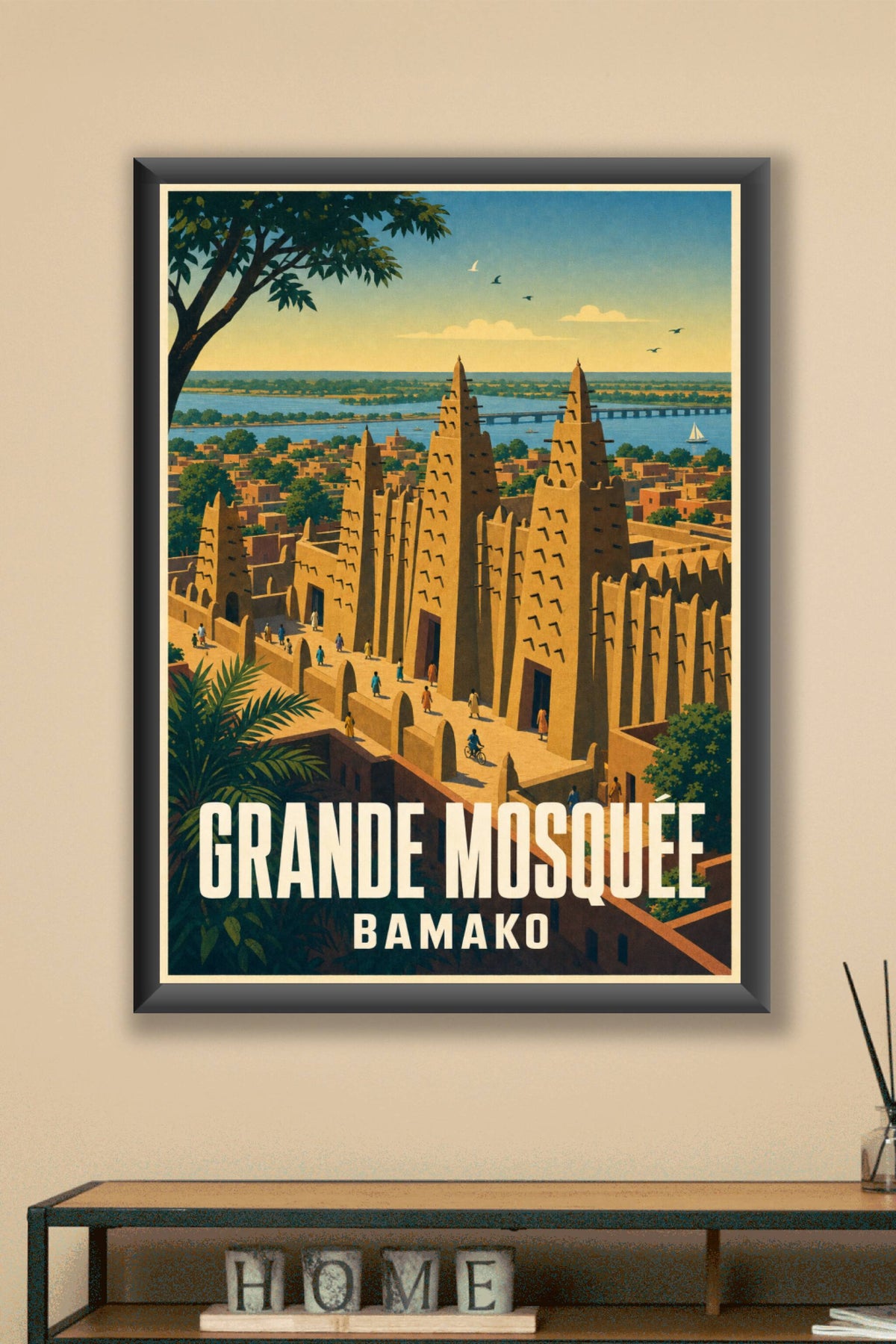 Affiche de Bamako, poster Grande Mosquée