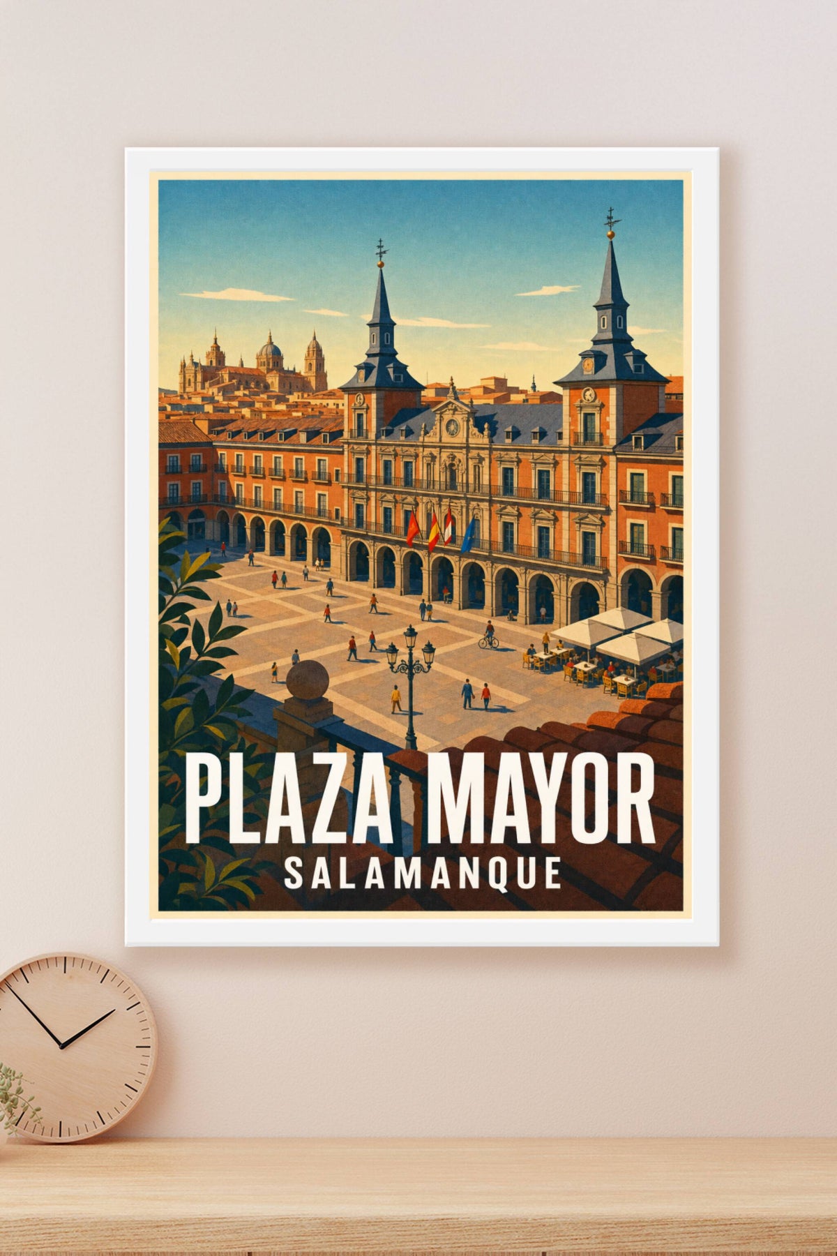 Affiche de Salamanque, Plaza Mayor
