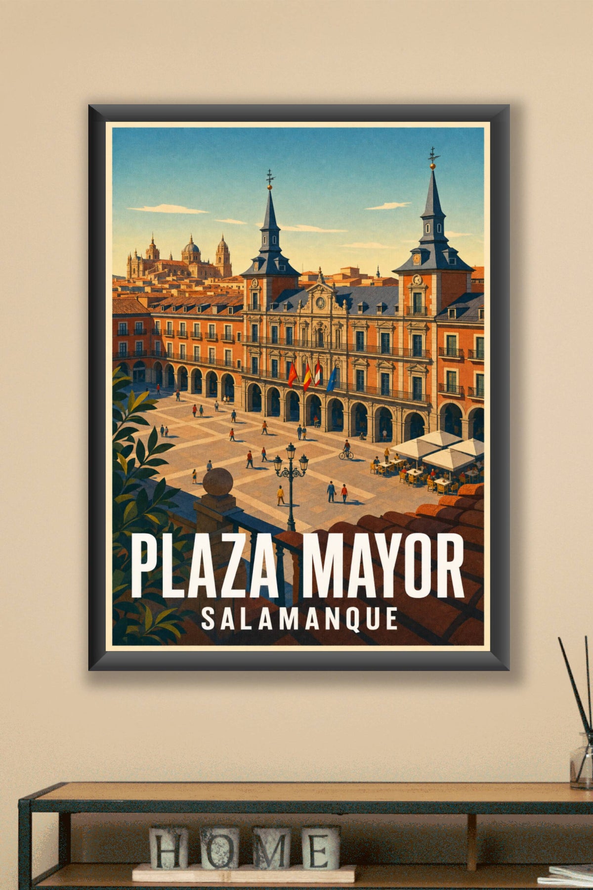 Affiche de Salamanque, Plaza Mayor