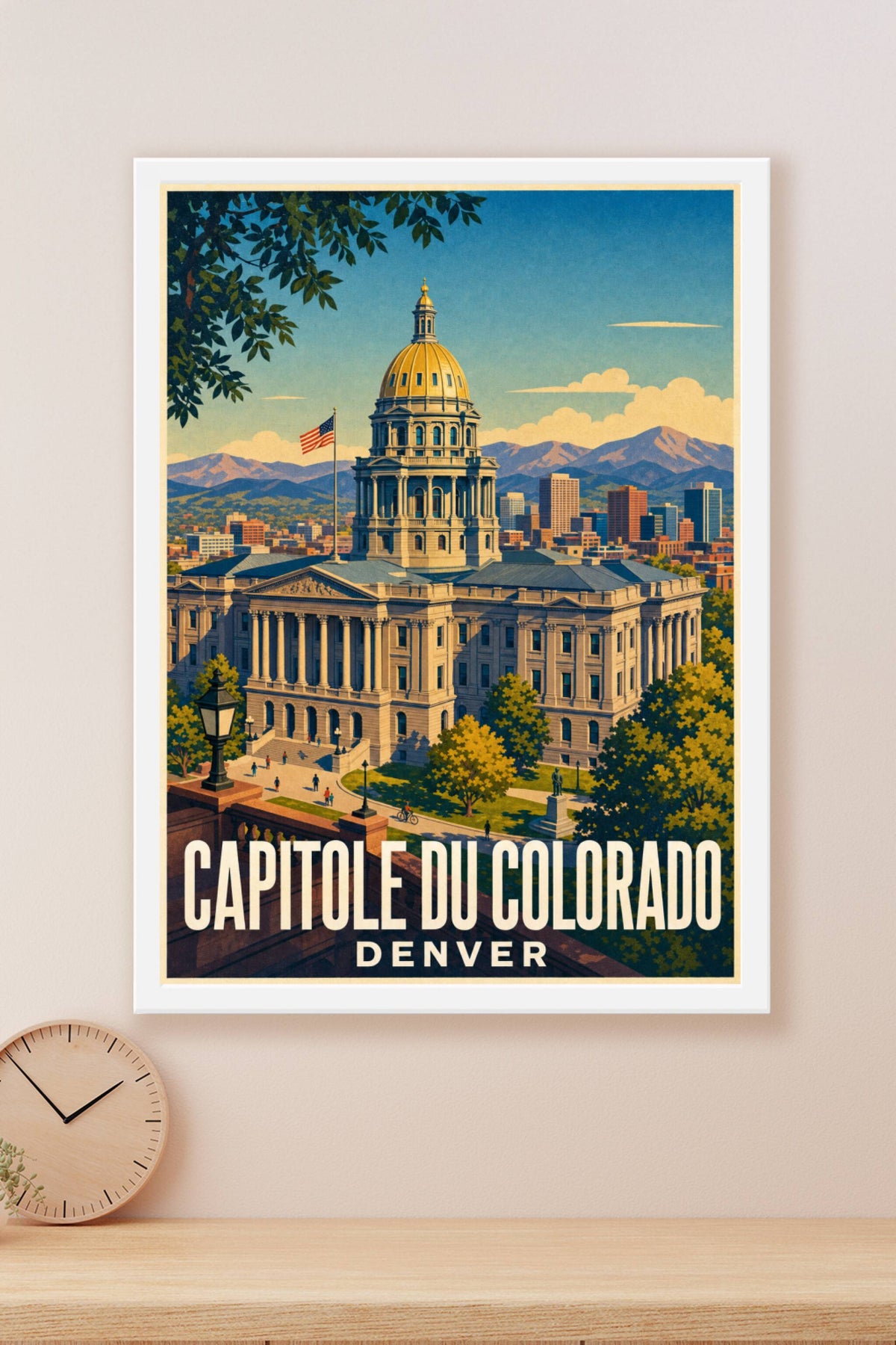 Affiche du Capitole du Colorado, Denver poster