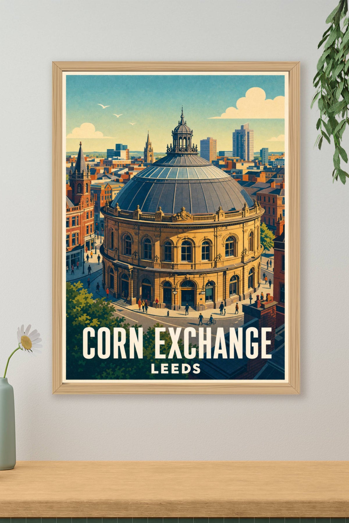 Affiche de Leeds, Corn Exchange