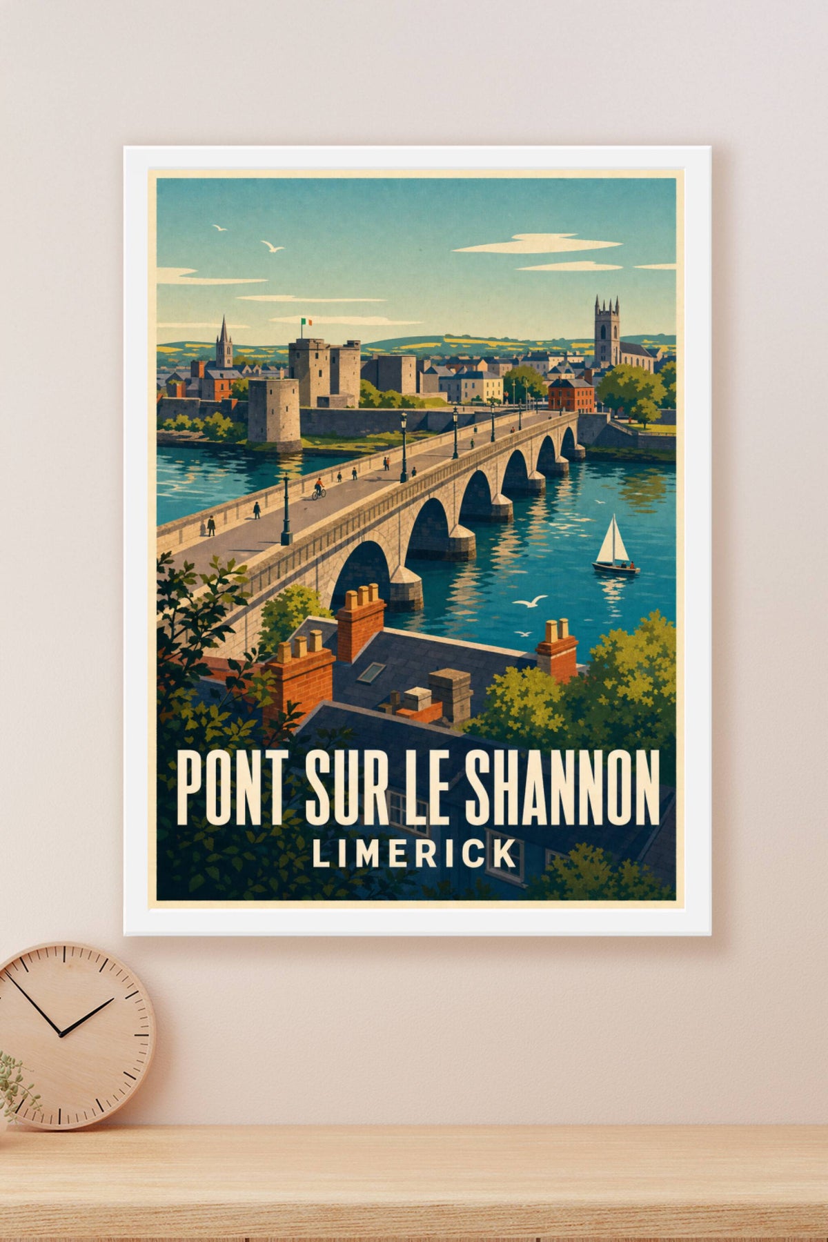Poster de Limerick, Pont sur le Shannon