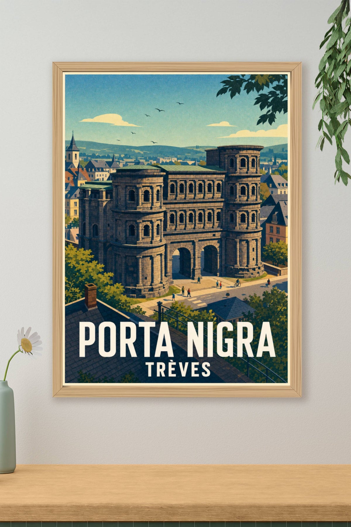 Affiche de Trèves, Porta Nigra