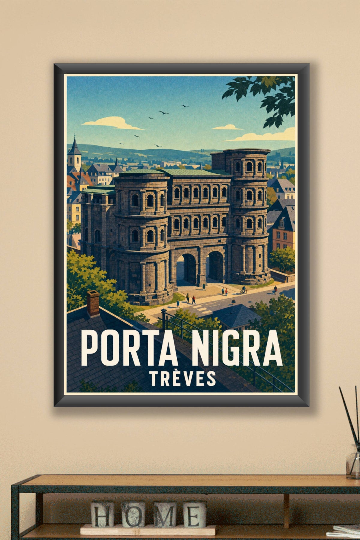 Affiche de Trèves, Porta Nigra