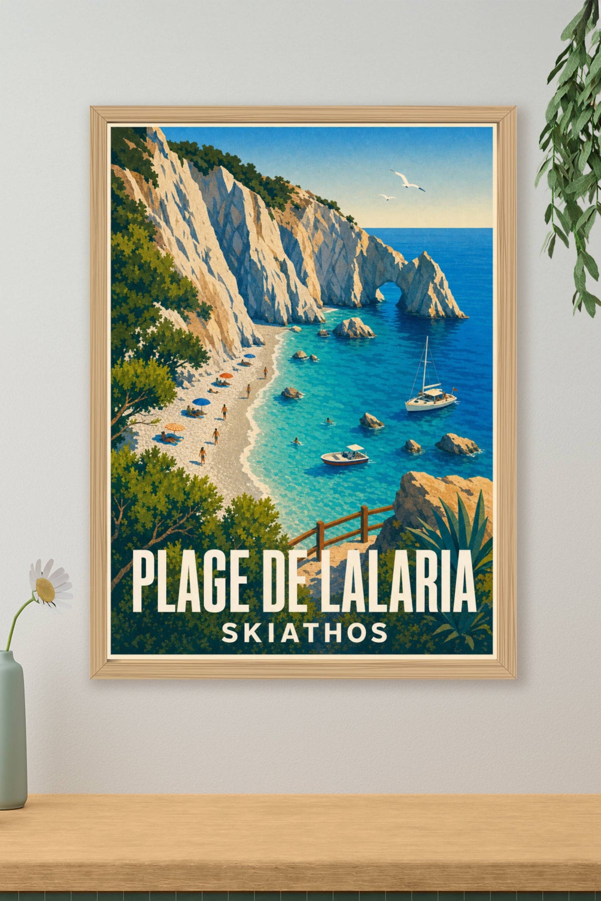 Affiche de Lalaria, poster de Skiathos