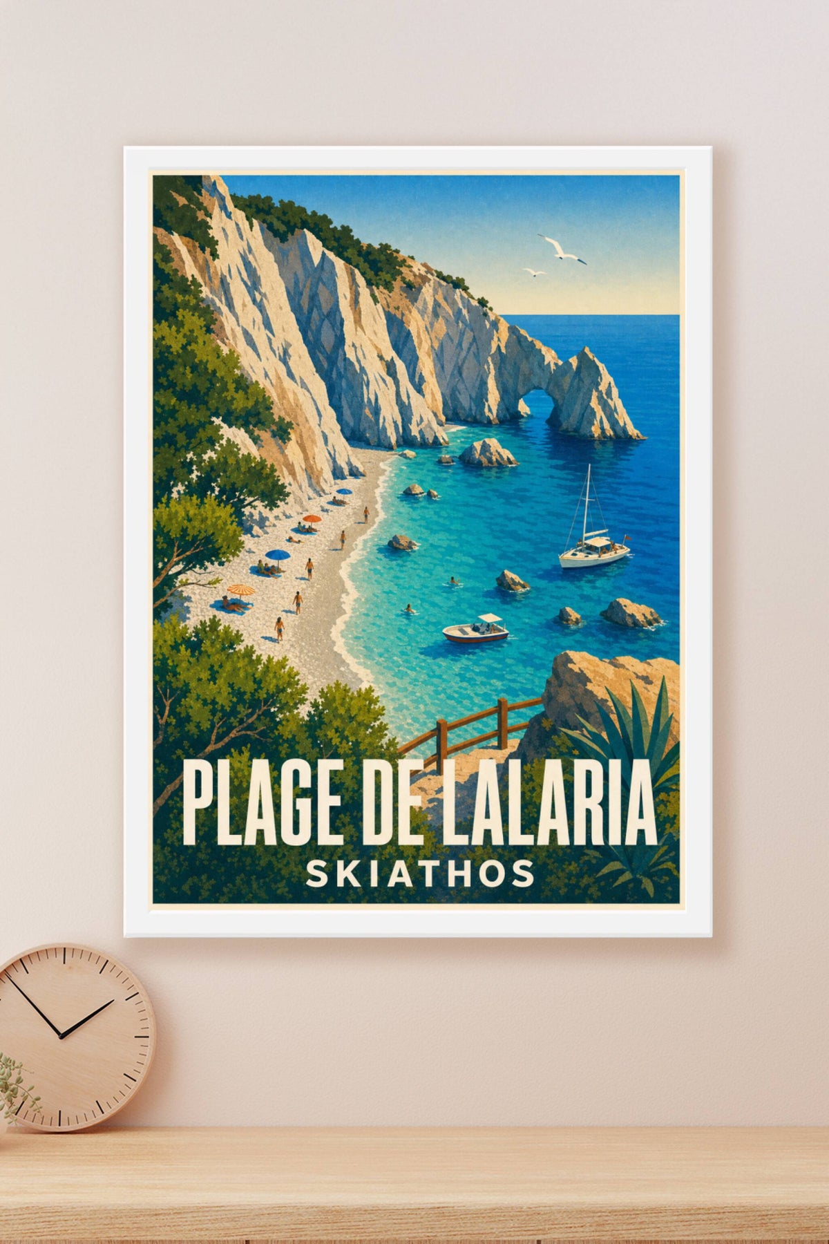 Affiche de Lalaria, poster de Skiathos