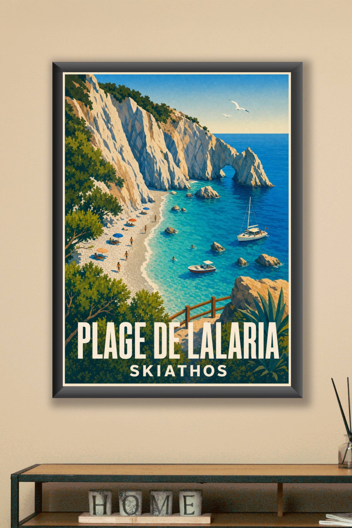 Affiche de Lalaria, poster de Skiathos