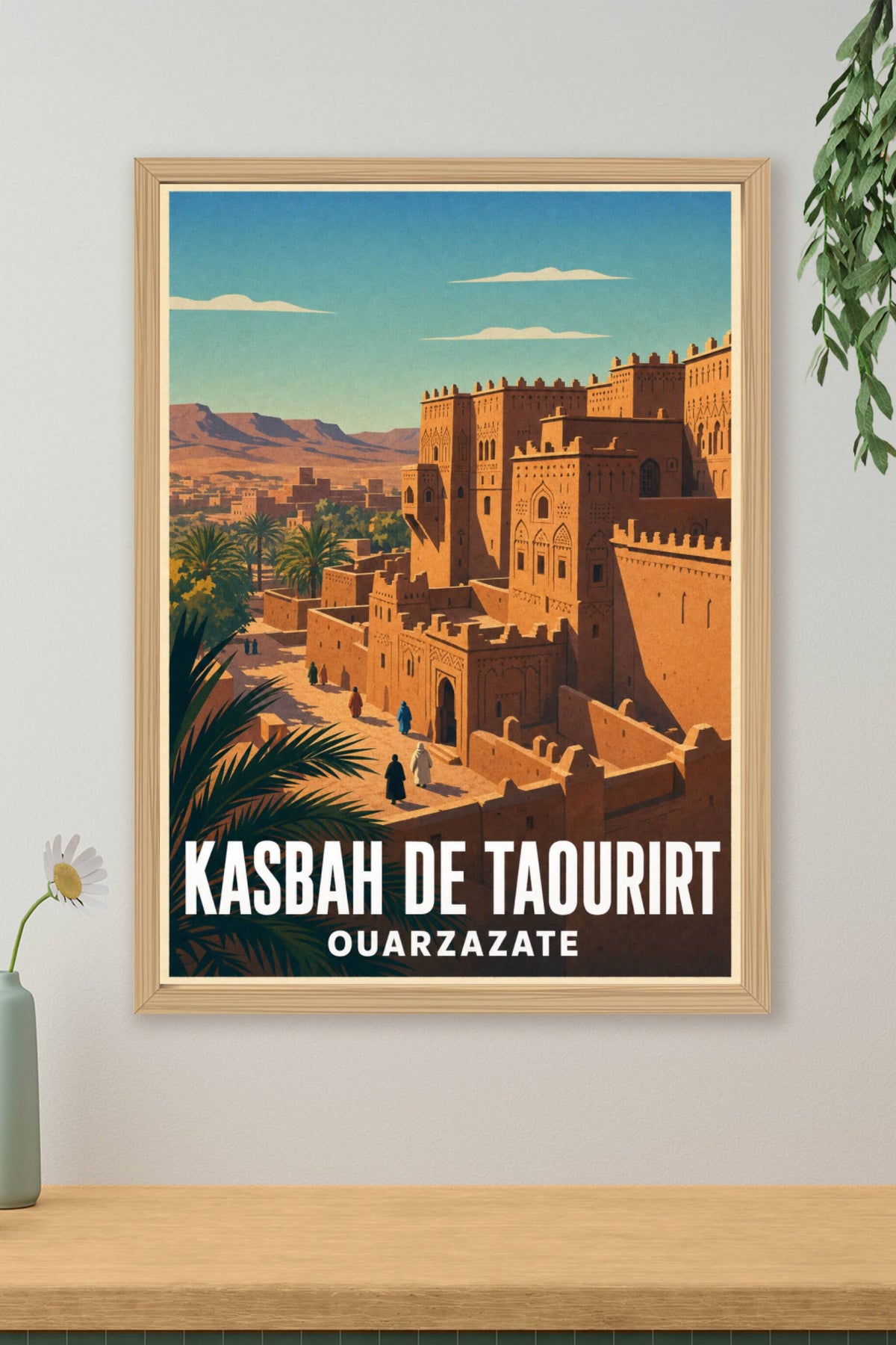 Poster de la Kasbah de Taourirt, Ouarzazate