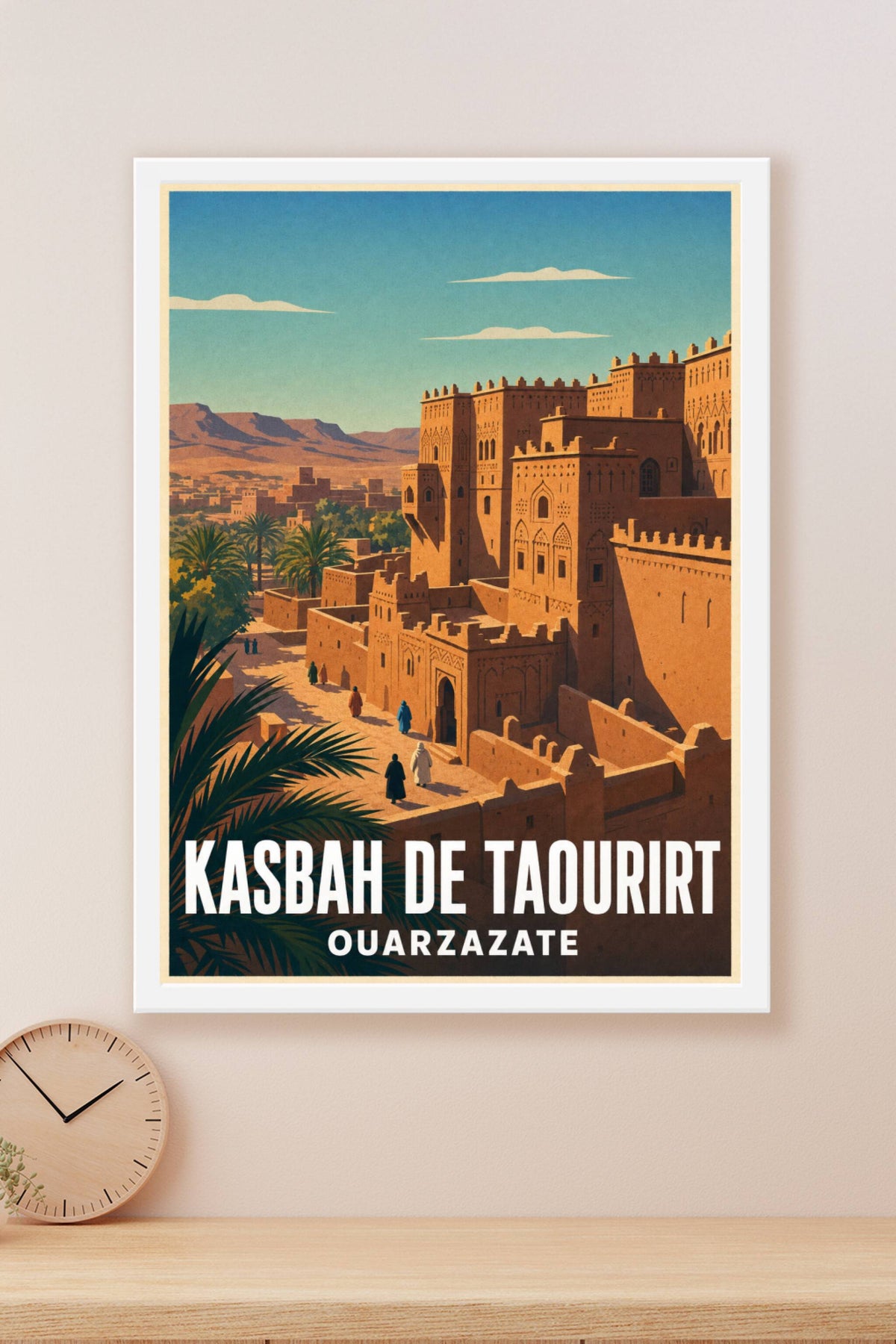 Poster de la Kasbah de Taourirt, Ouarzazate