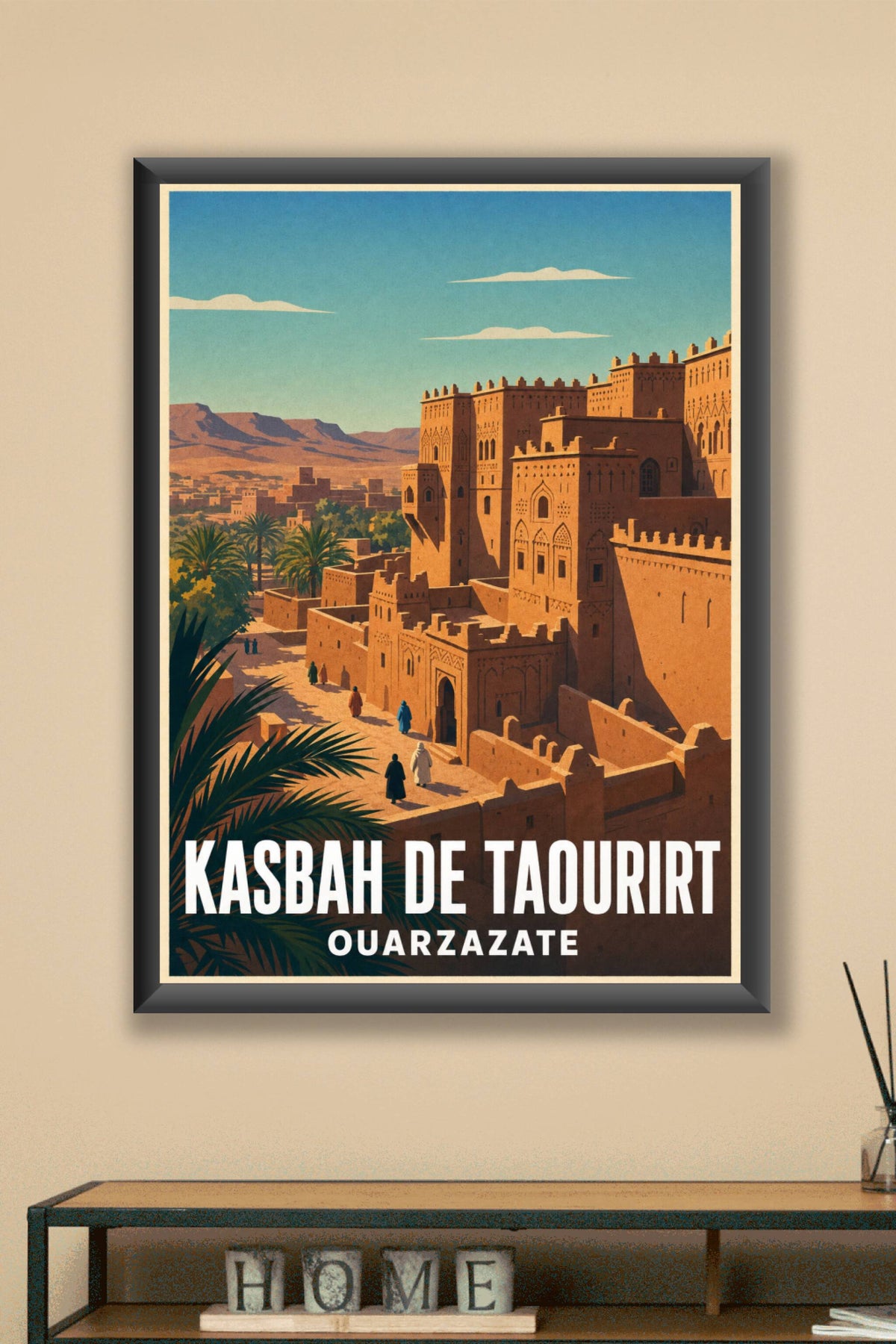 Poster de la Kasbah de Taourirt, Ouarzazate