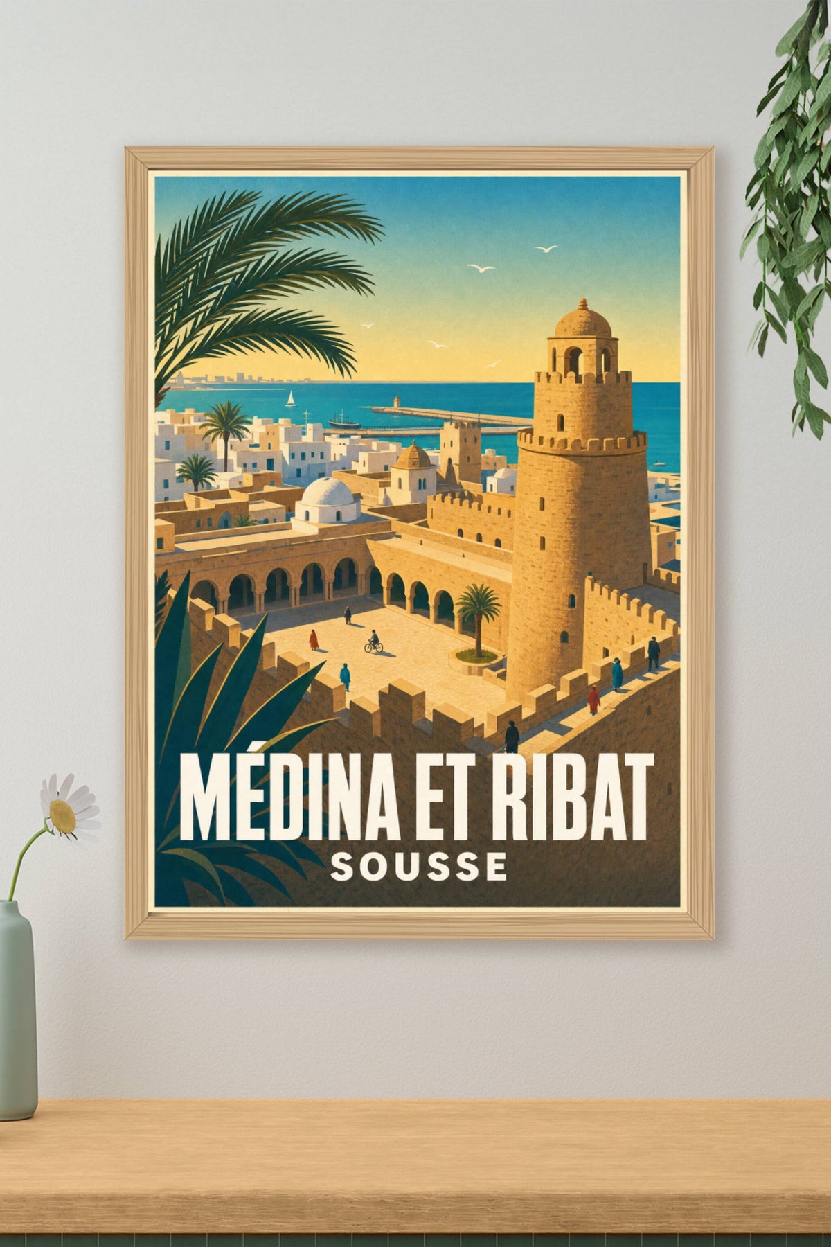Affiche de Sousse, Médina et Ribat