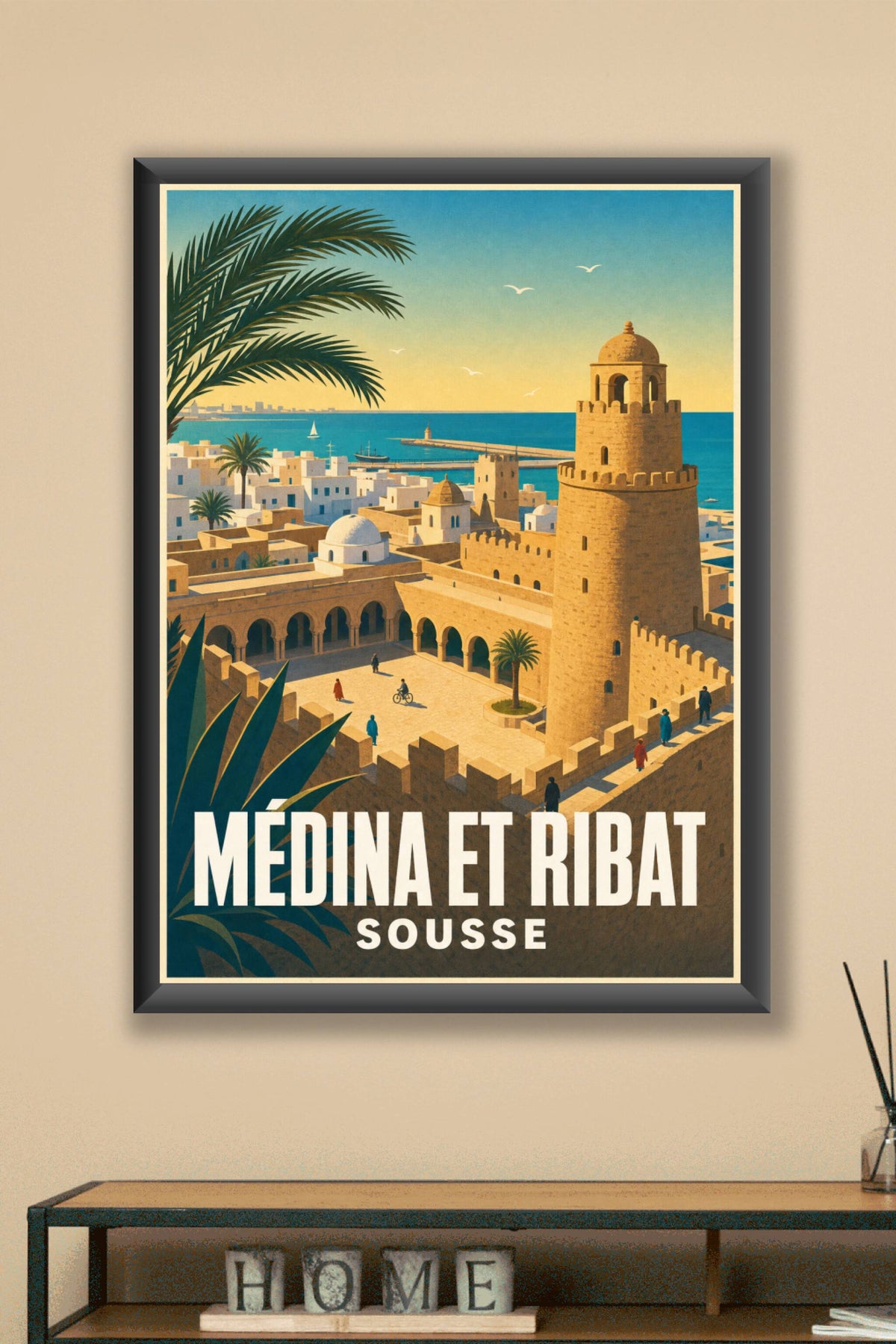 Affiche de Sousse, Médina et Ribat
