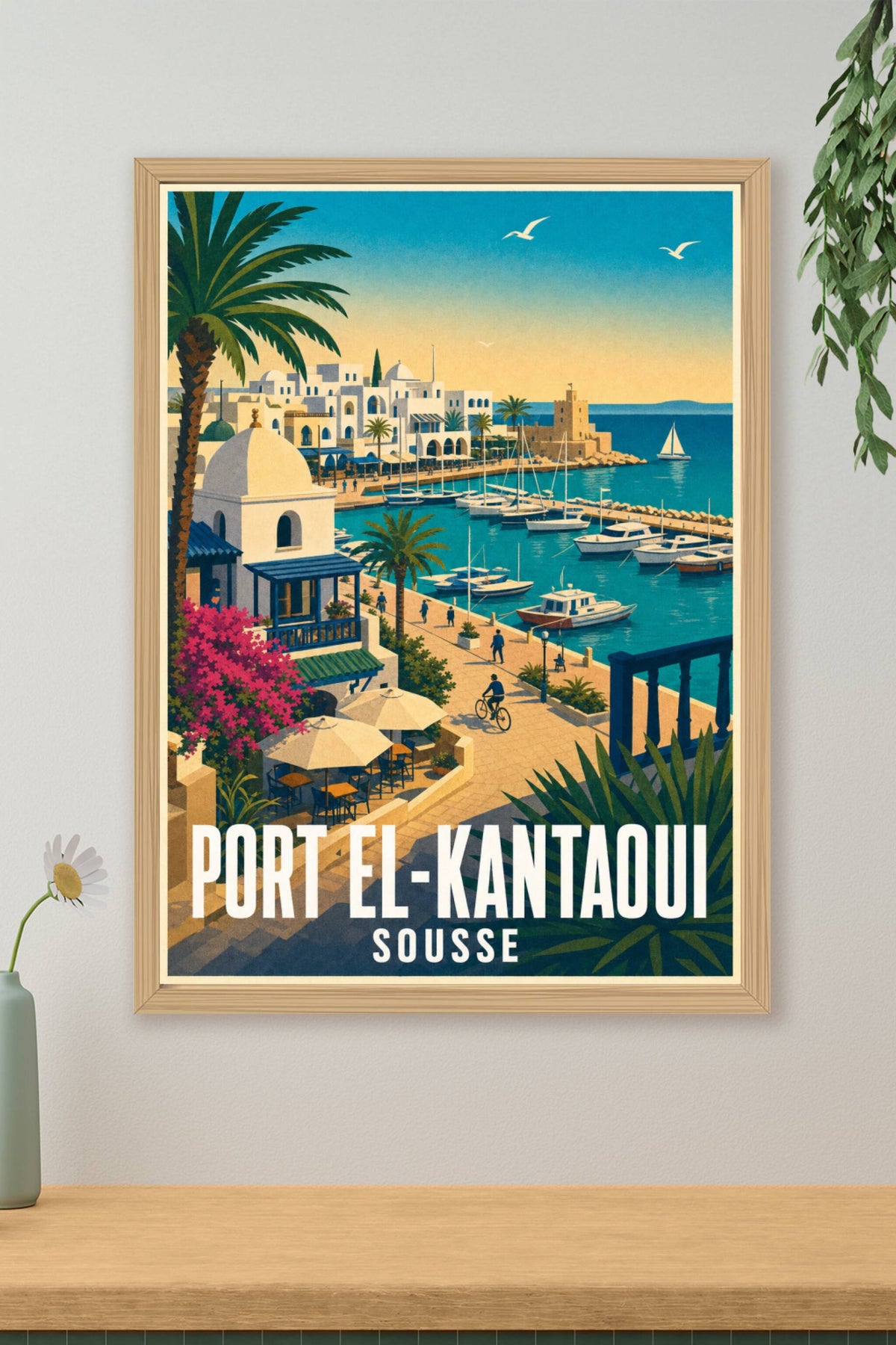 Affiche de Port El-Kantaoui, poster Sousse
