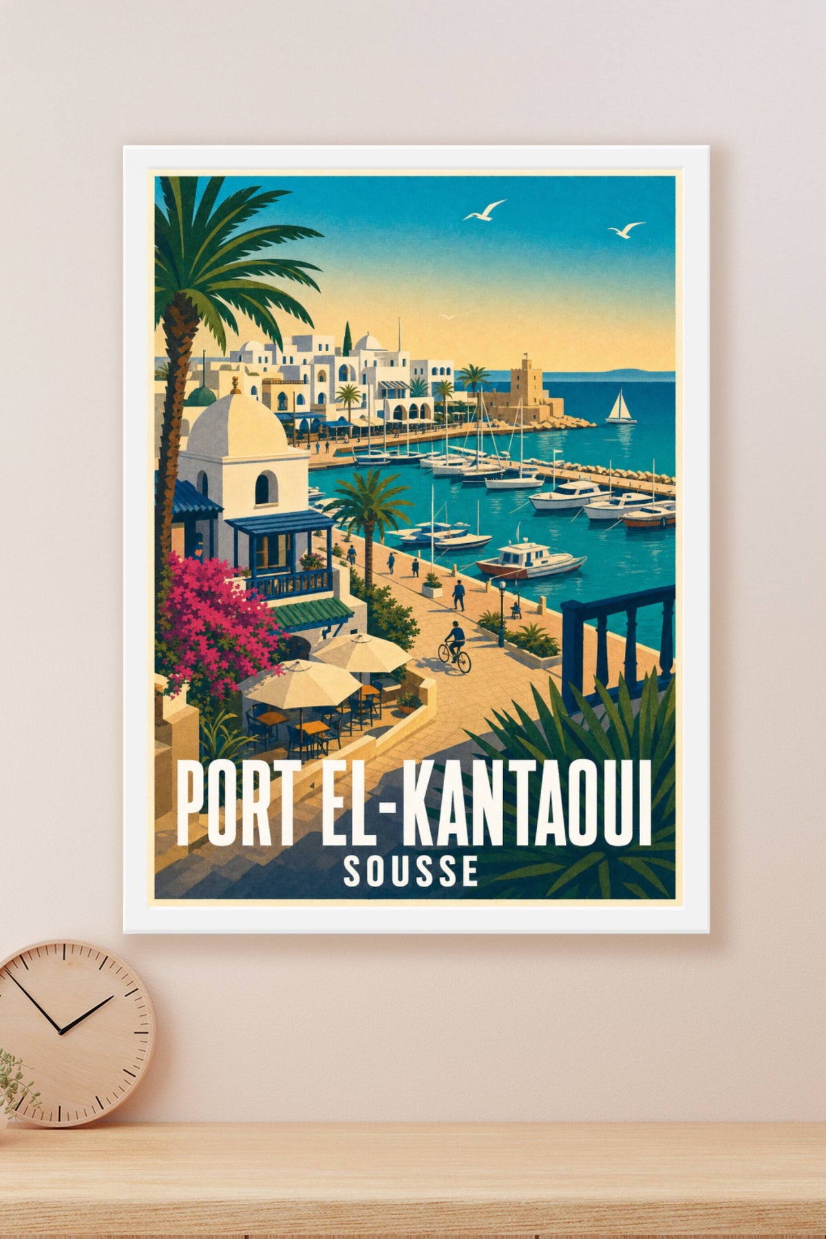 Affiche de Port El-Kantaoui, poster Sousse