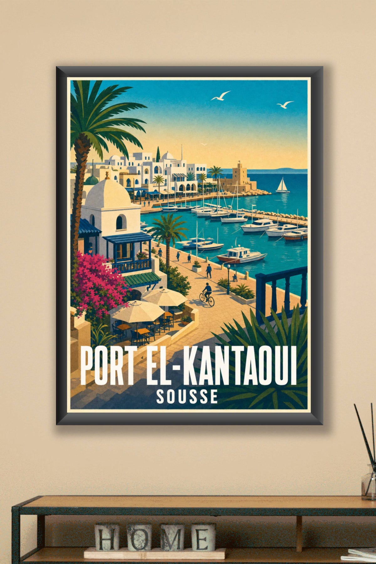 Affiche de Port El-Kantaoui, poster Sousse