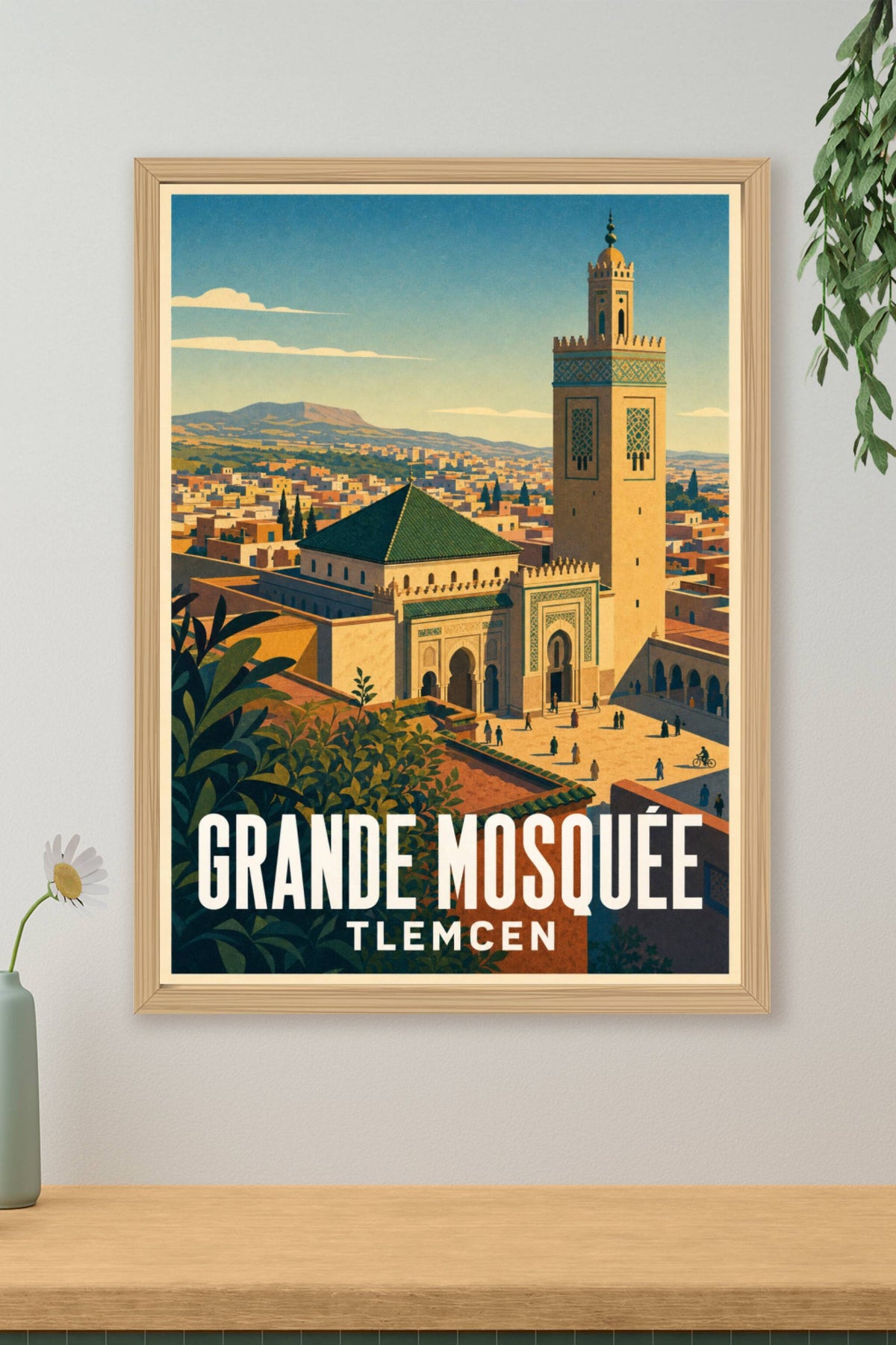 Affiche de Tlemcen, la Grande Mosquée
