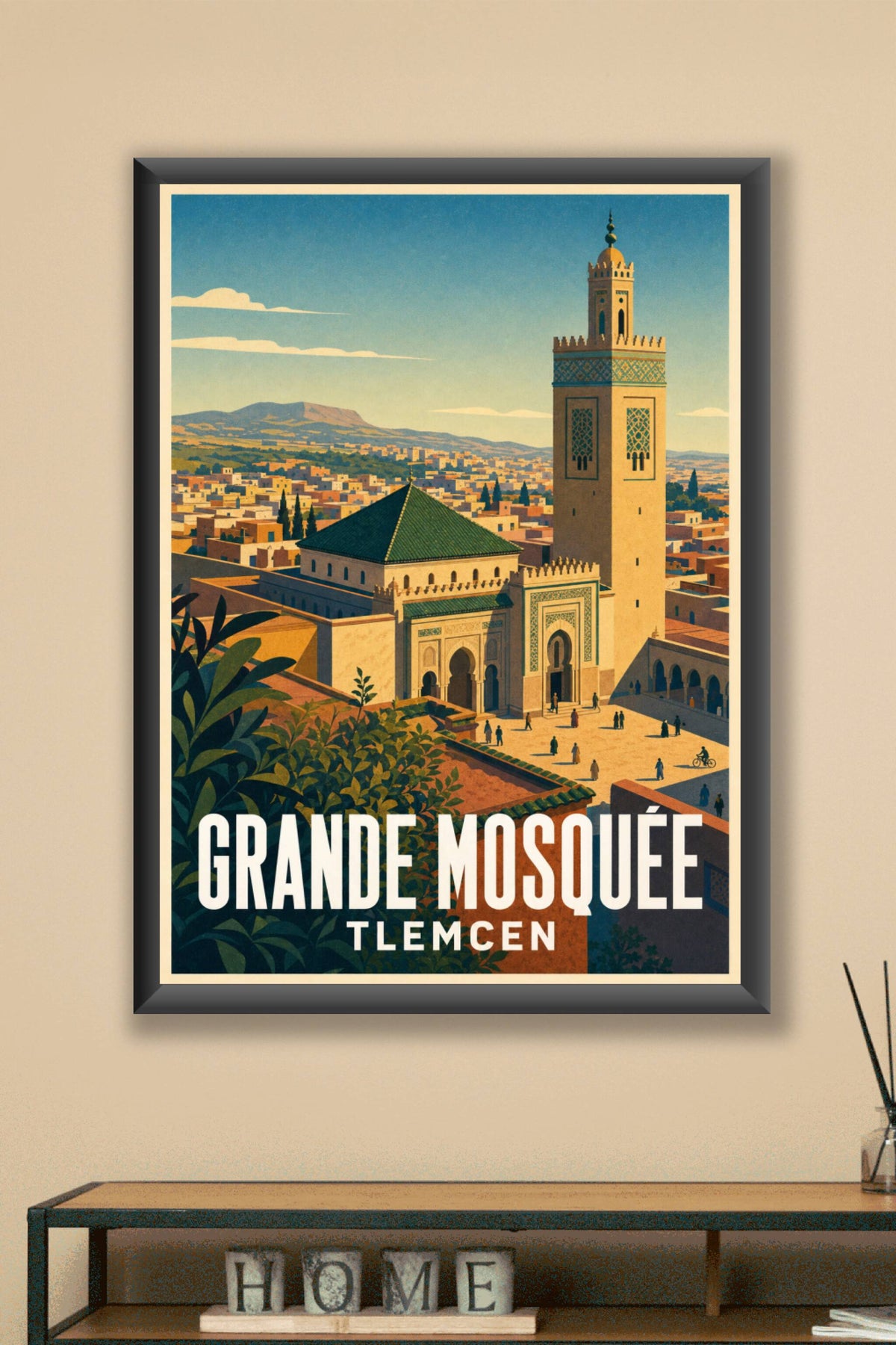 Affiche de Tlemcen, la Grande Mosquée