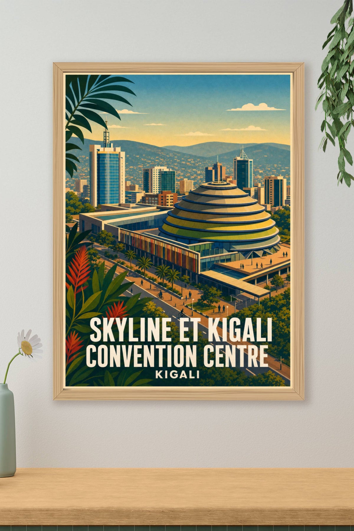 Affiche de Kigali, poster Convention Centre