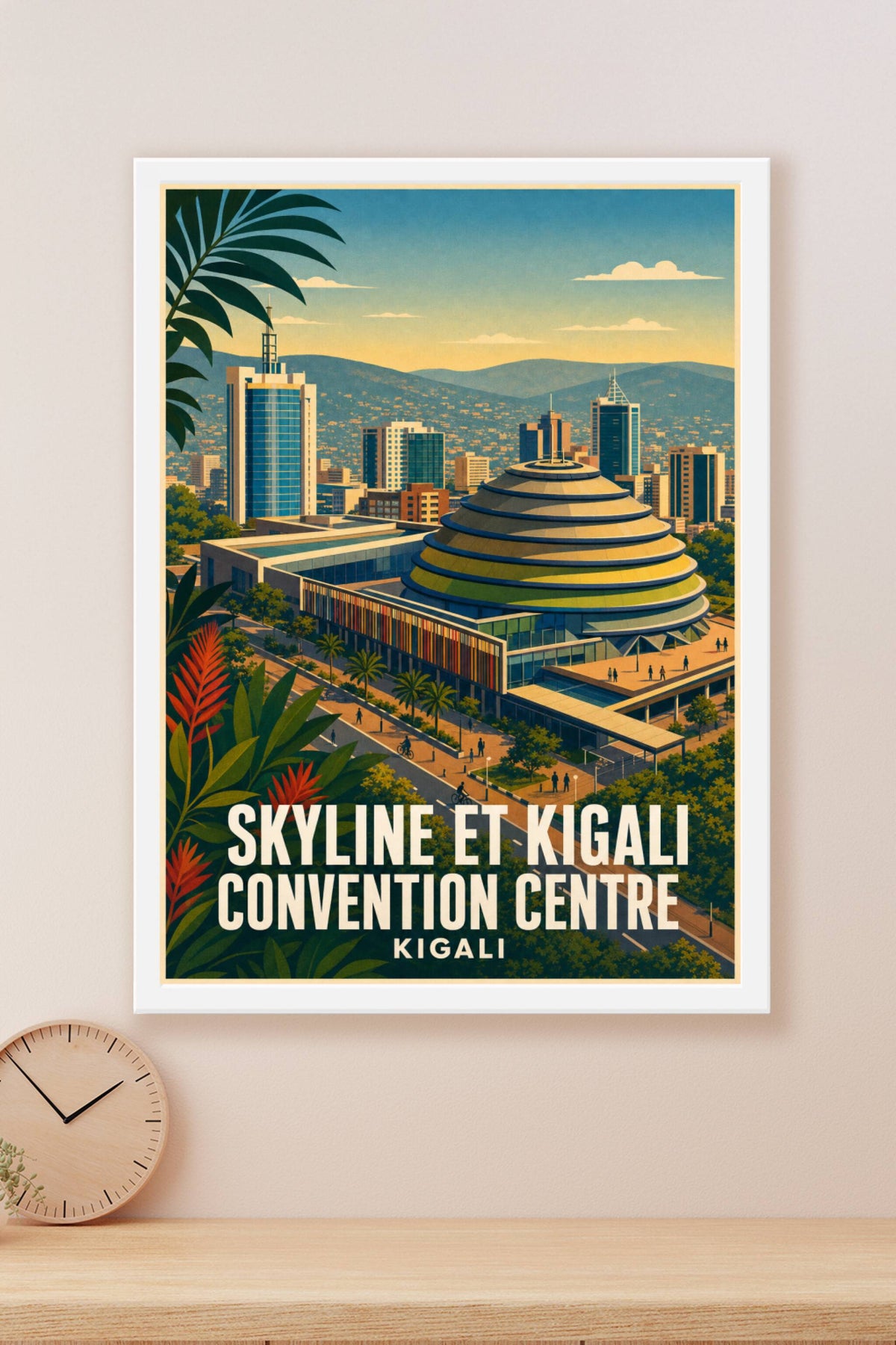 Affiche de Kigali, poster Convention Centre