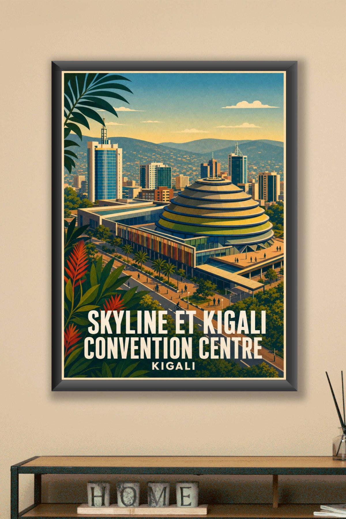 Affiche de Kigali, poster Convention Centre
