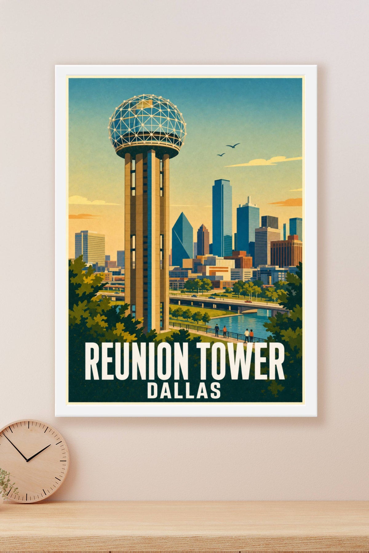 Affiche de Dallas, Reunion Tower