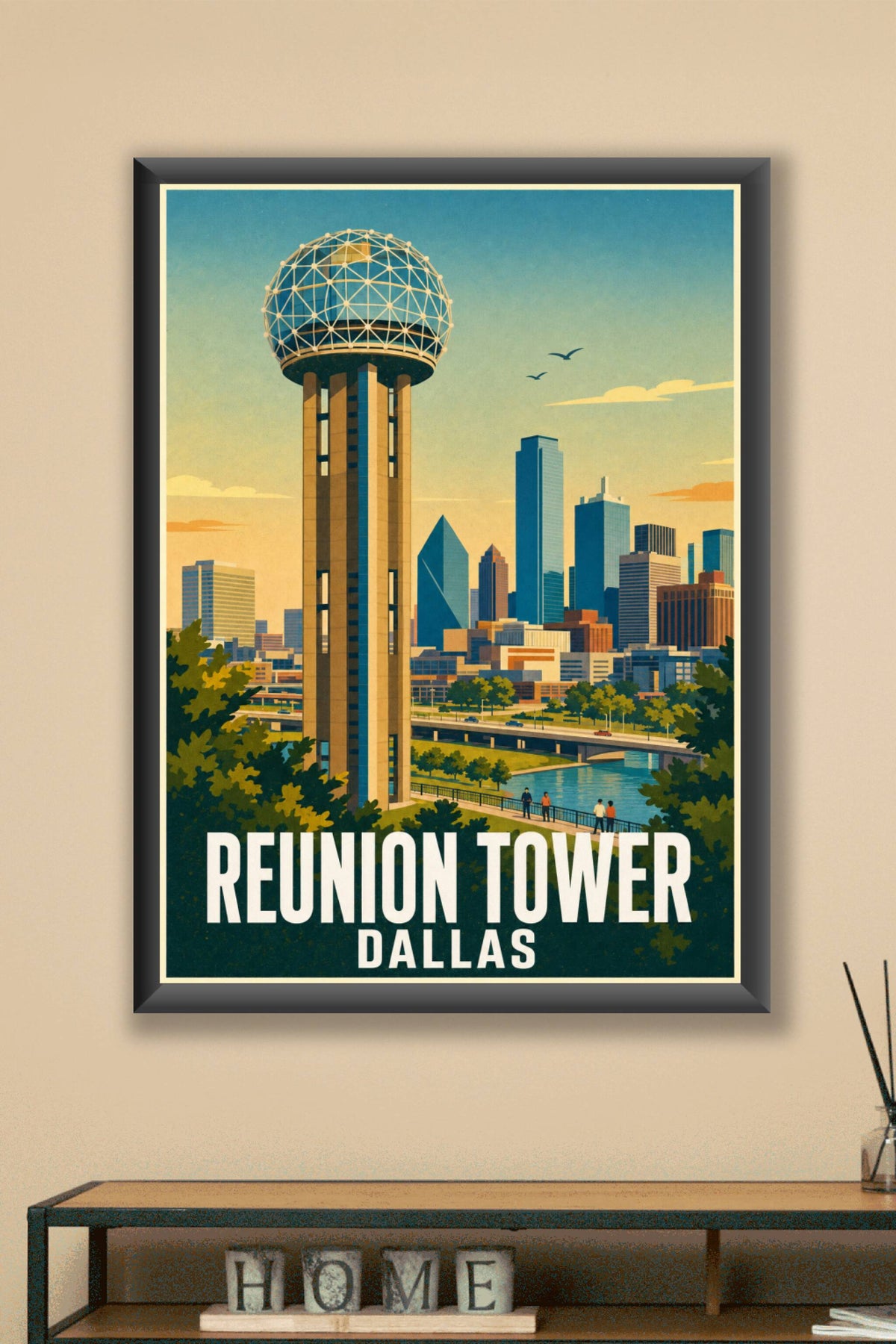 Affiche de Dallas, Reunion Tower