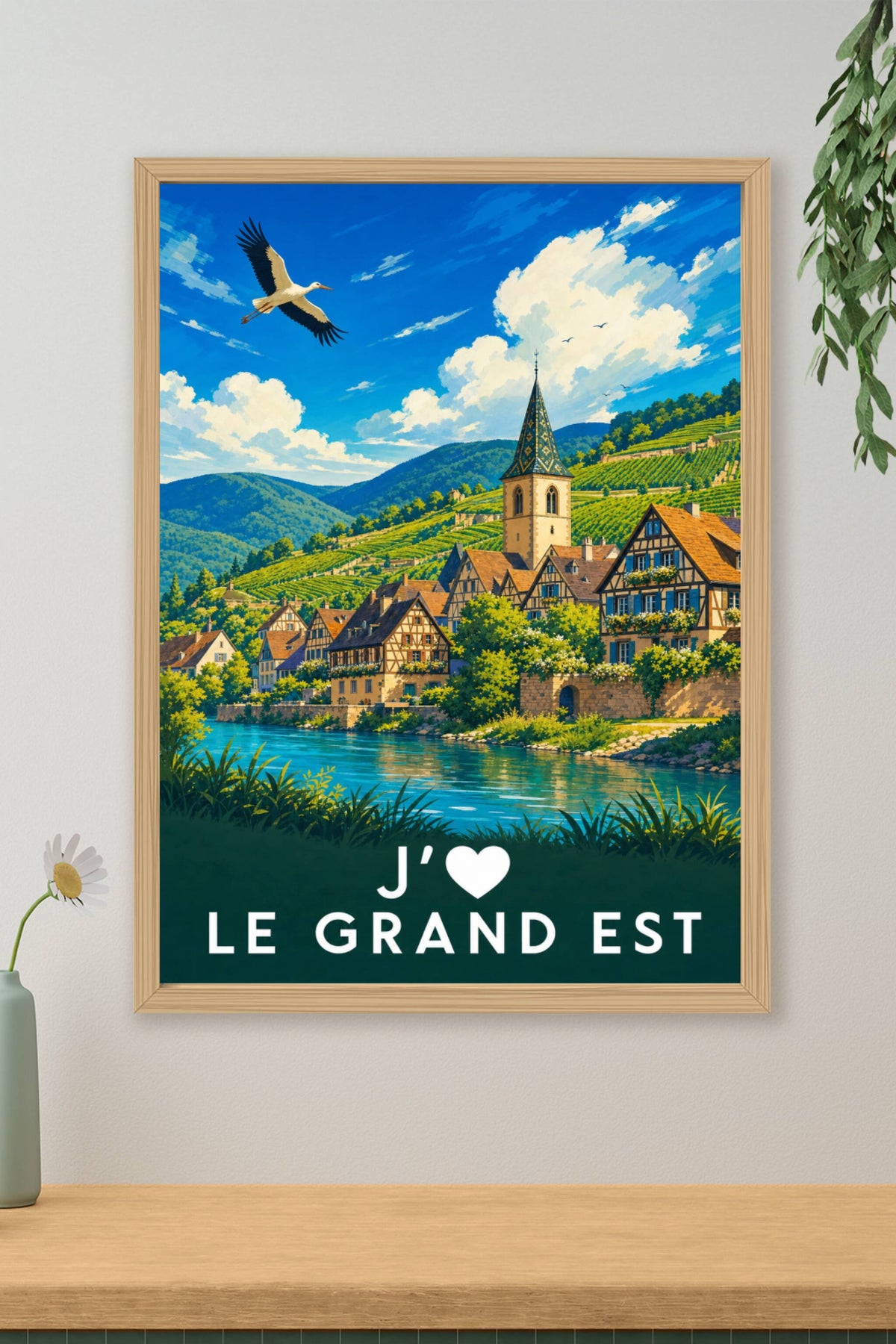 Affiche j'aime le Grand Est