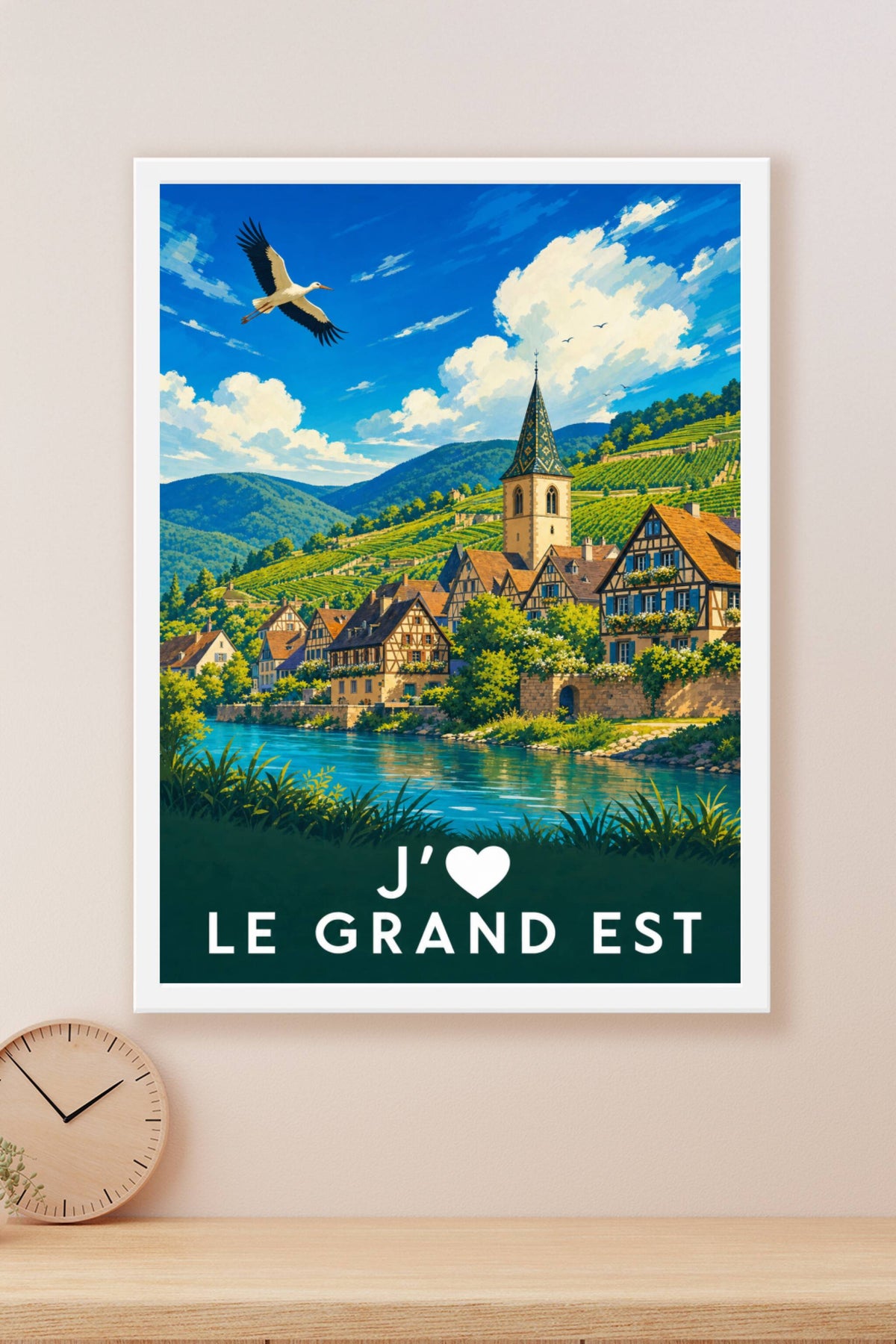 Affiche j'aime le Grand Est