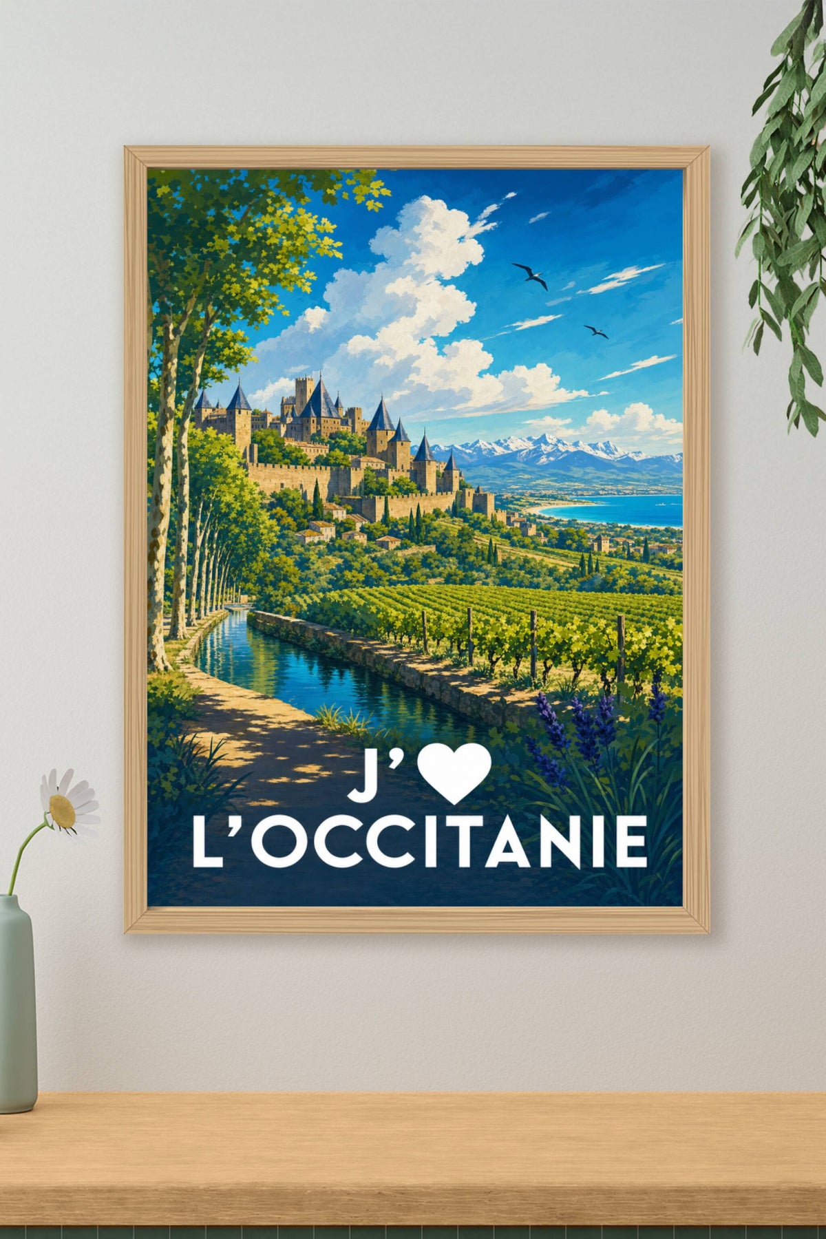Affiche j'aime l'Occitanie