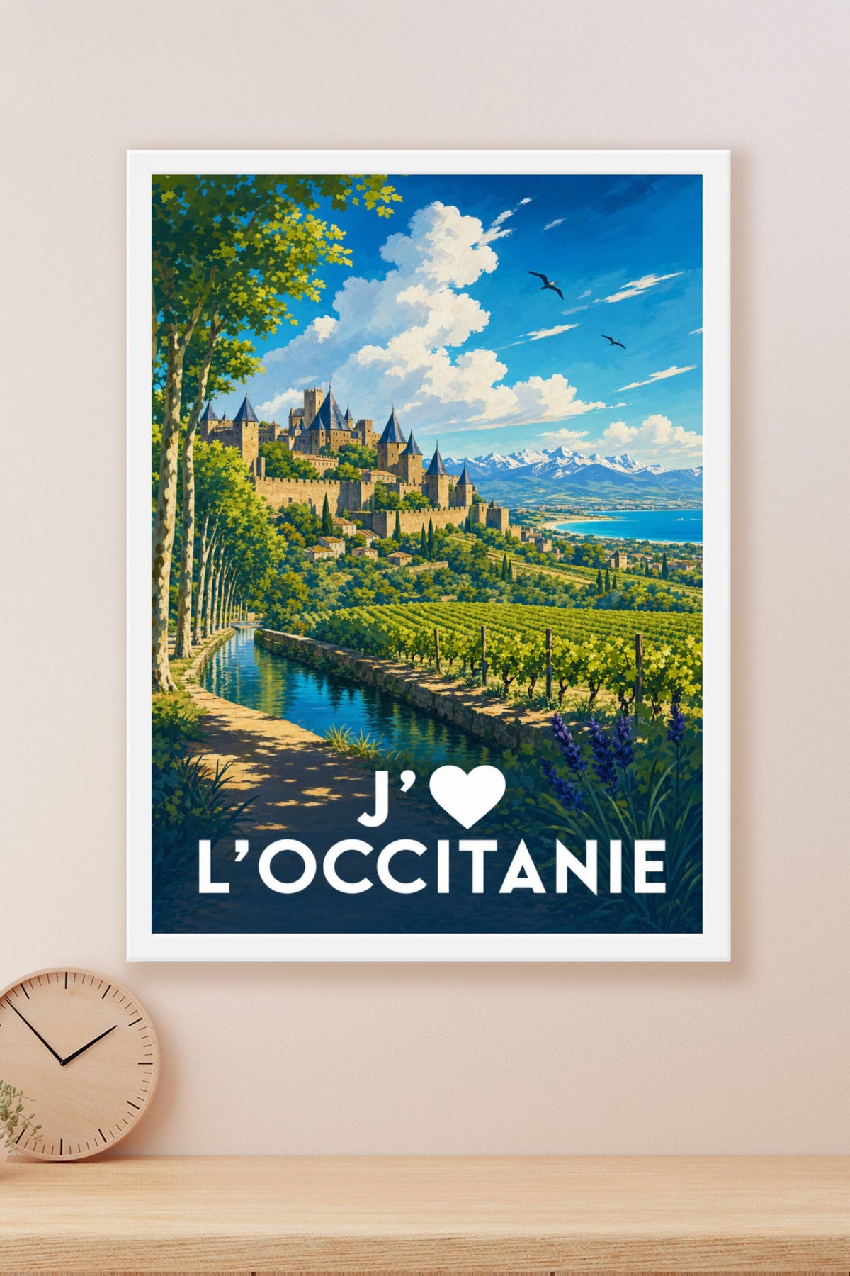 Affiche j'aime l'Occitanie