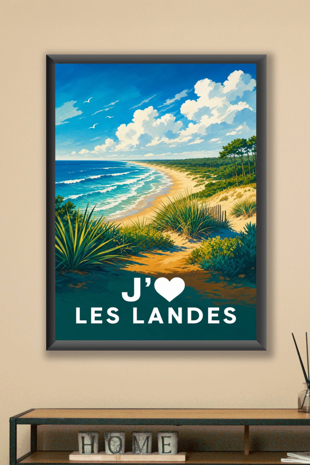 Affiche J'aime les Landes