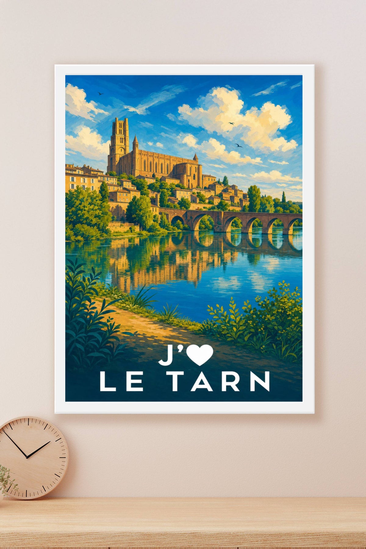 Affiche J'aime le Tarn