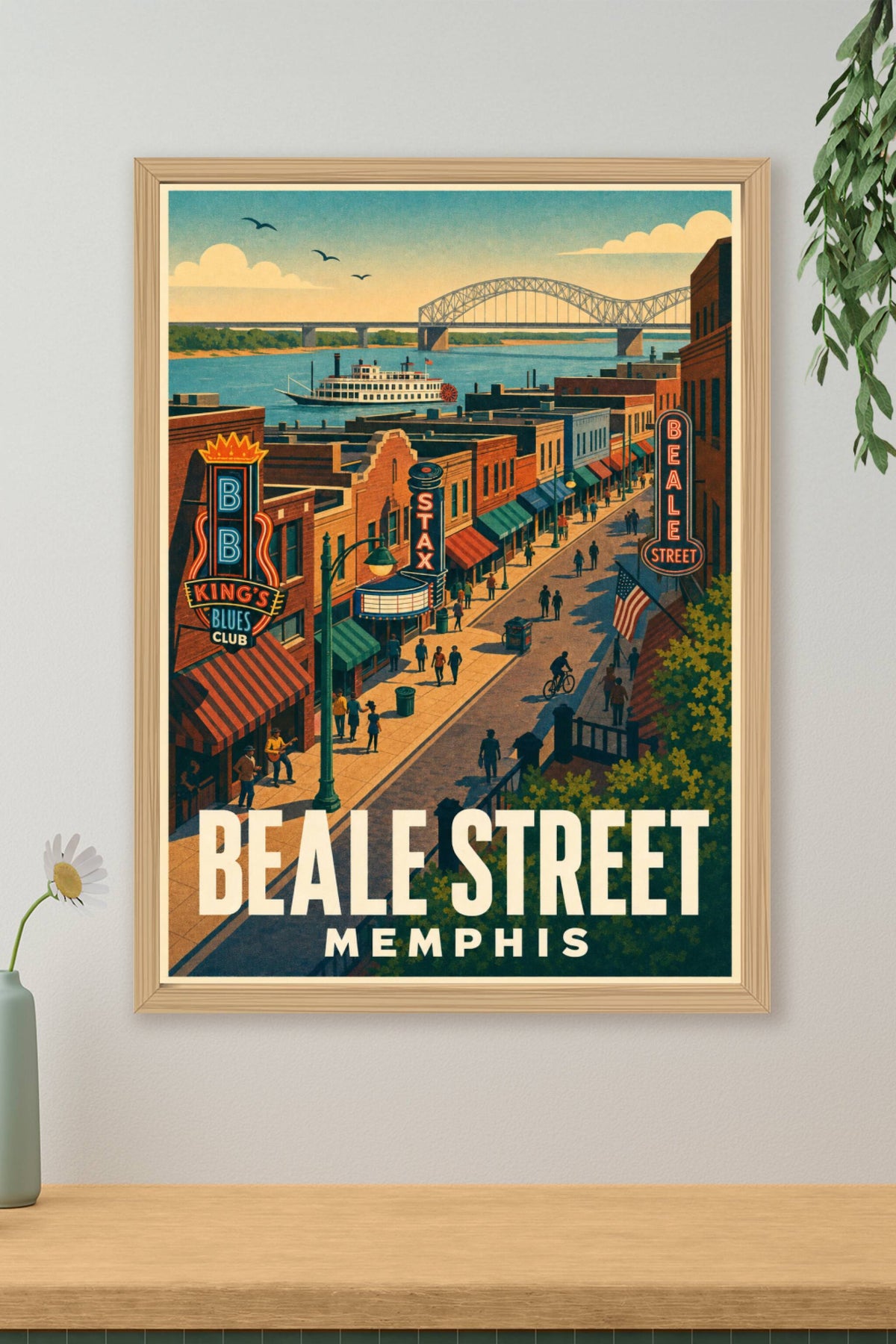 Affiche de Memphis, Beale Street