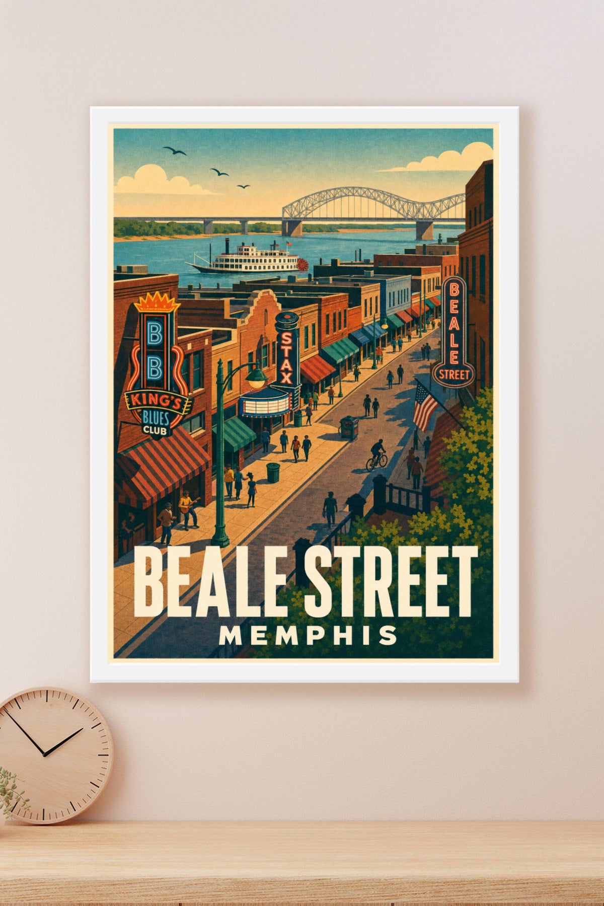 Affiche de Memphis, Beale Street