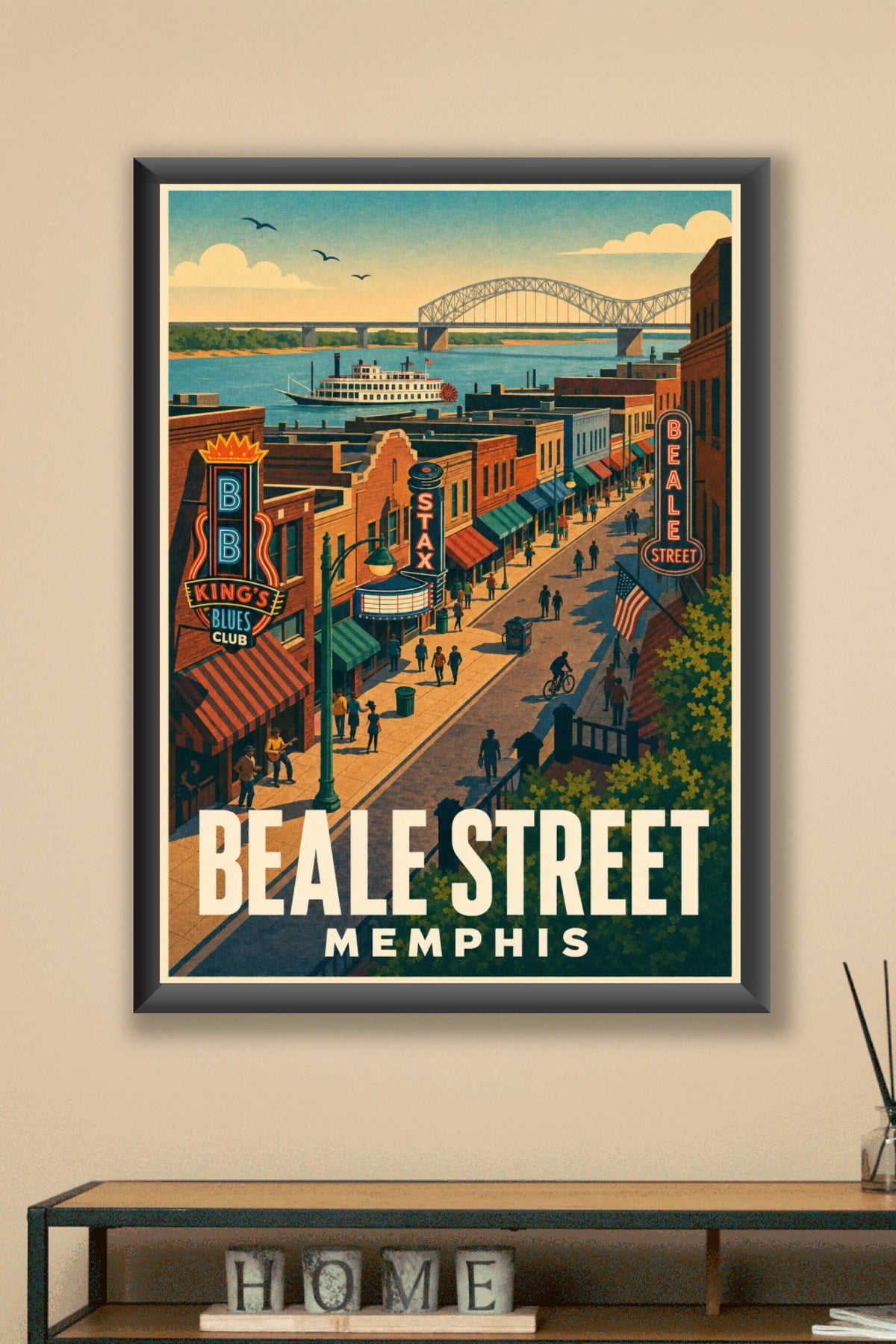 Affiche de Memphis, Beale Street