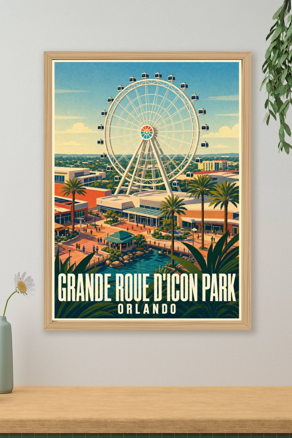 Poster de la Grande Roue d'Icon Park, Orlando