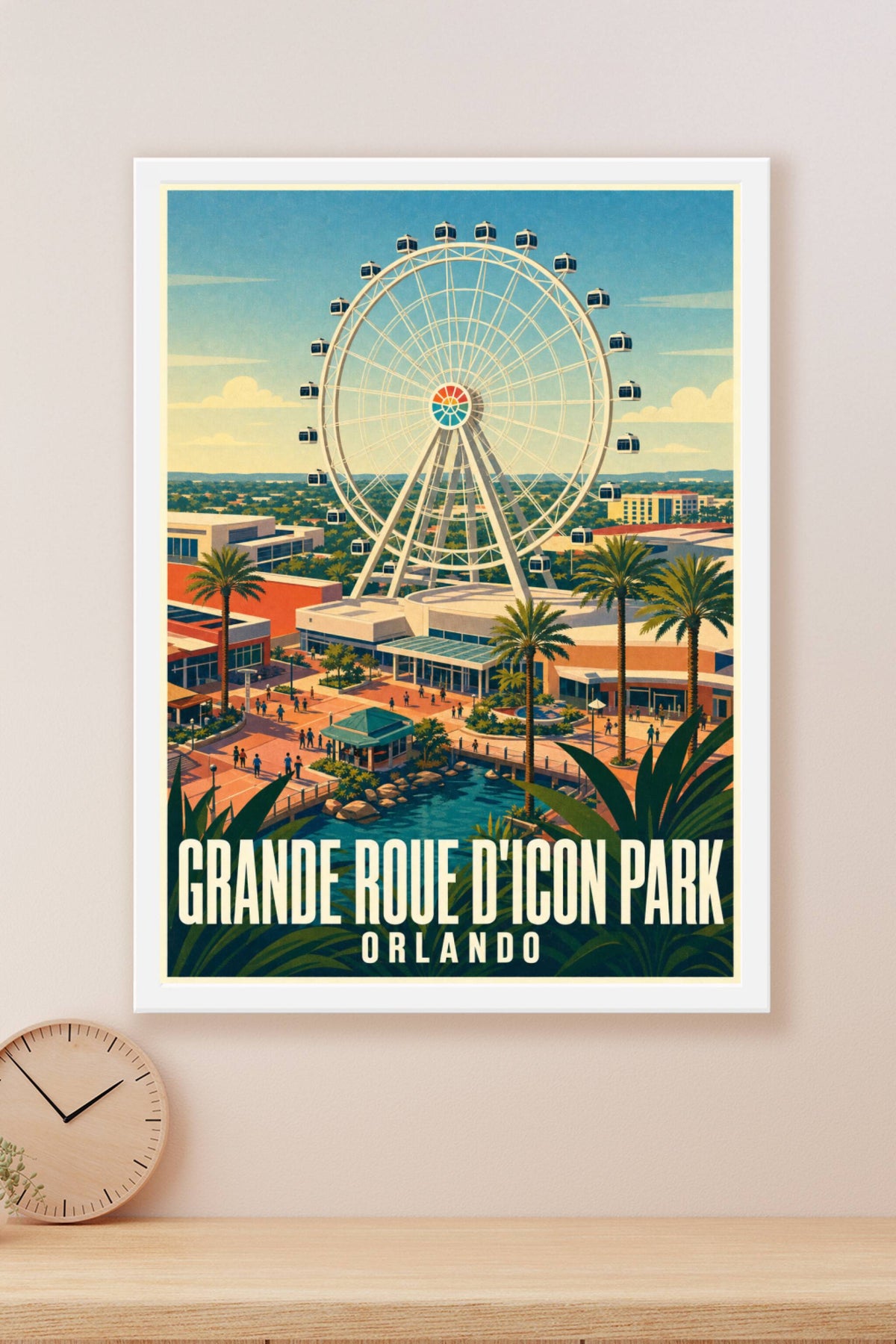 Poster de la Grande Roue d'Icon Park, Orlando