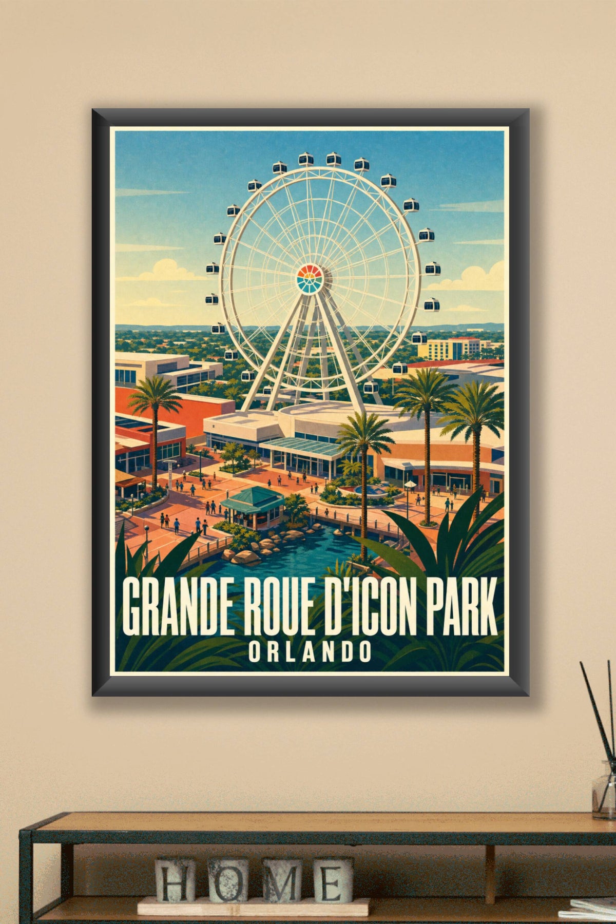 Poster de la Grande Roue d'Icon Park, Orlando