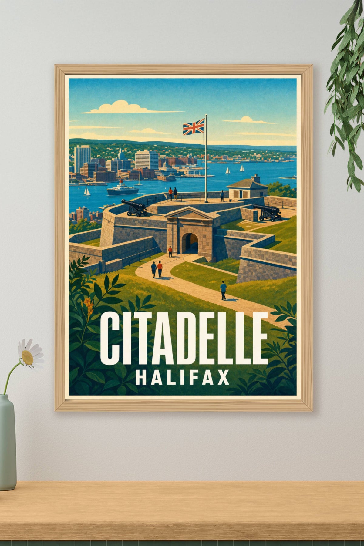 Affiche d'Halifax, Citadelle historique