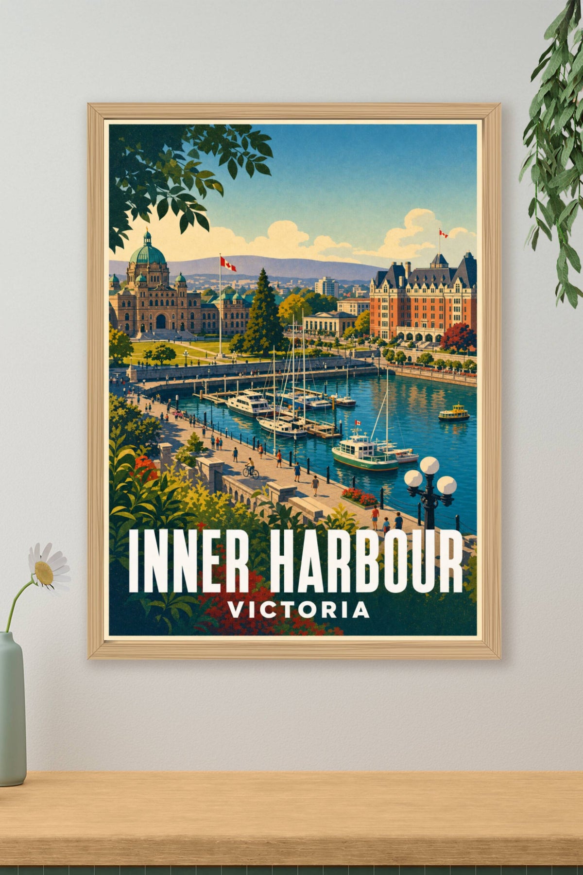 Affiche de Victoria, poster Inner Harbour