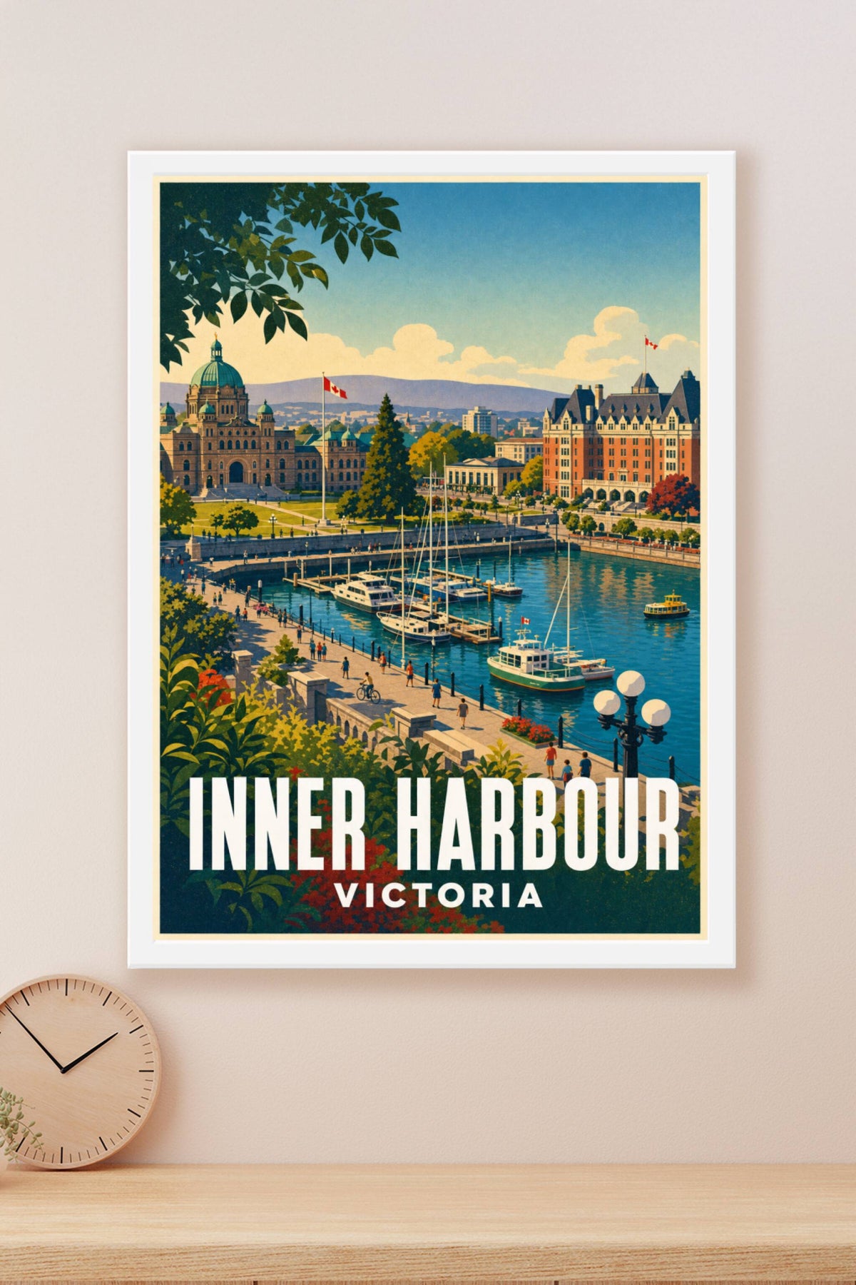 Affiche de Victoria, poster Inner Harbour