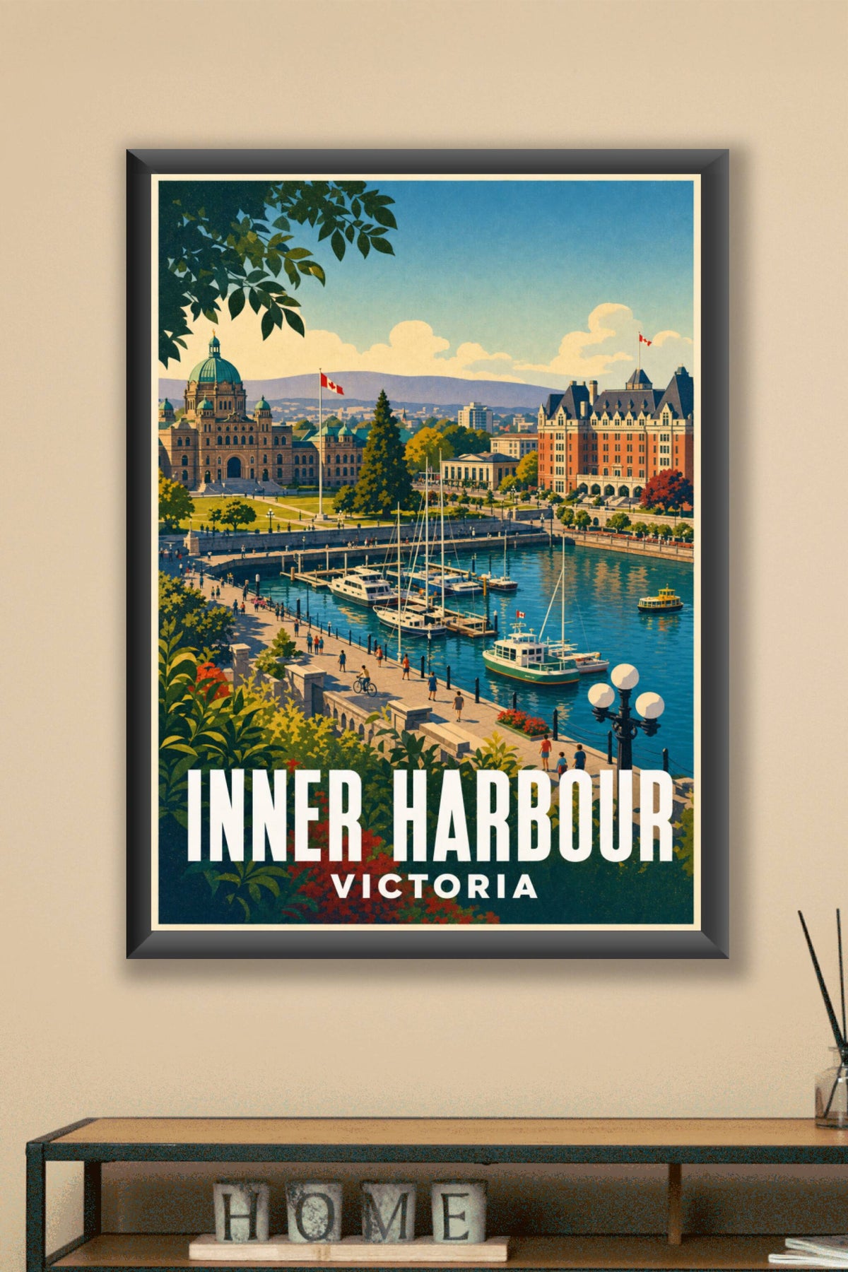 Affiche de Victoria, poster Inner Harbour