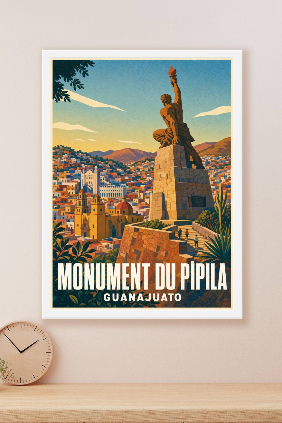 Affiche du Pípila, poster Guanajuato