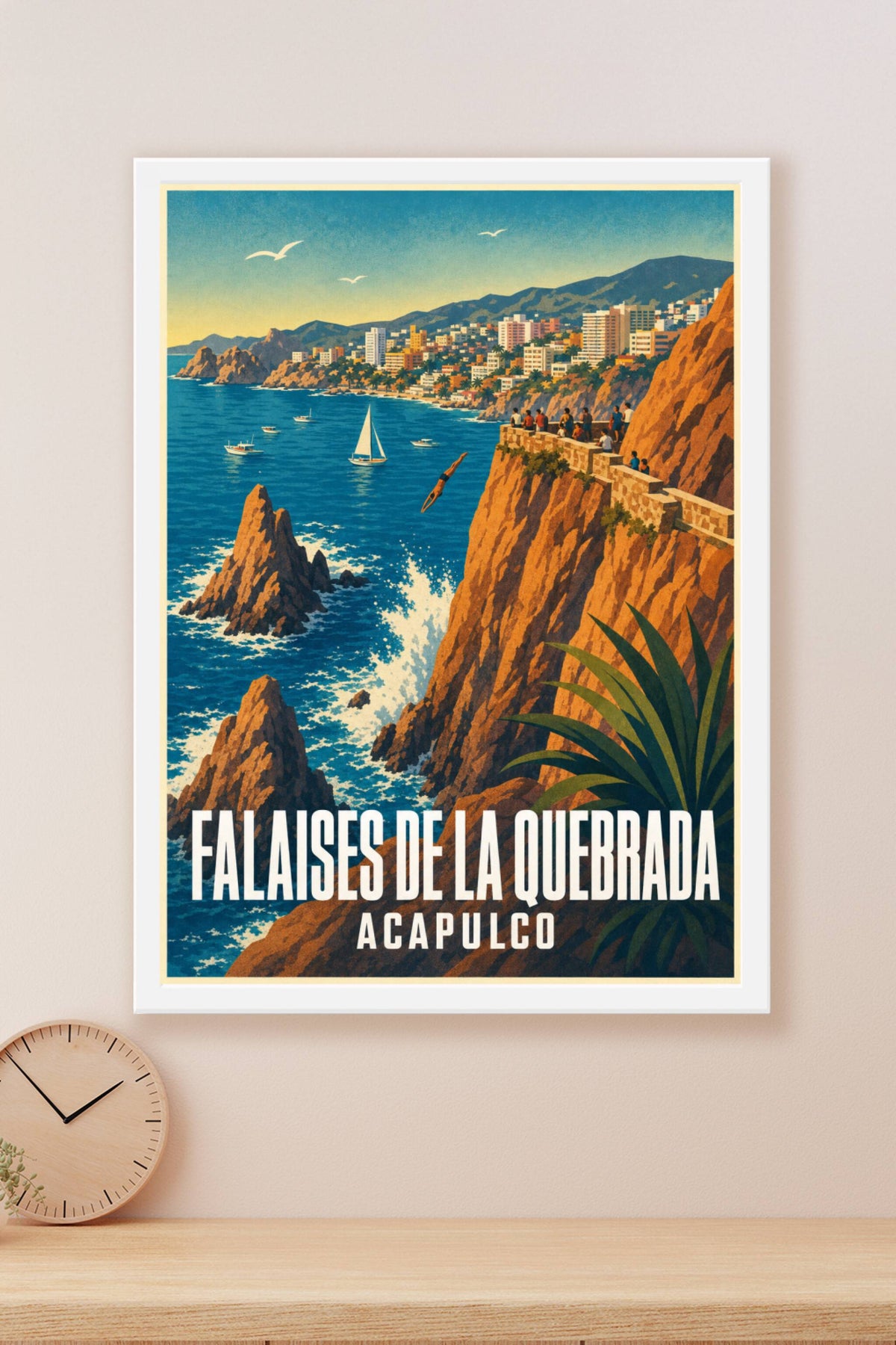 Poster des Falaises de la Quebrada, Acapulco