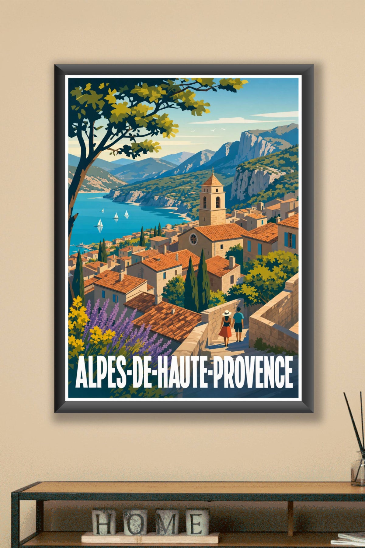 Affiche des Alpes-de-Haute-Provence