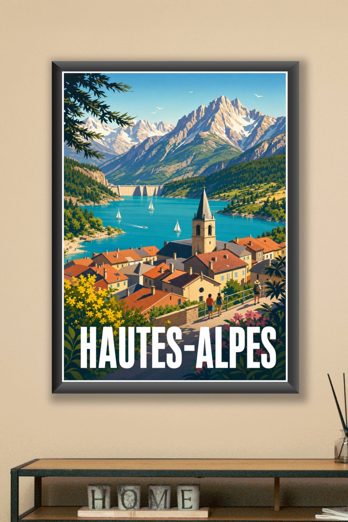 Affiche des Hautes-Alpes