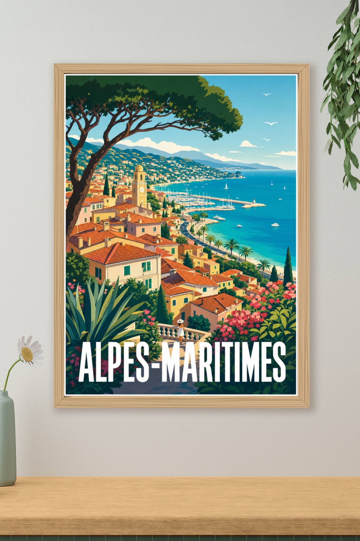 Affiche des Alpes-Maritimes